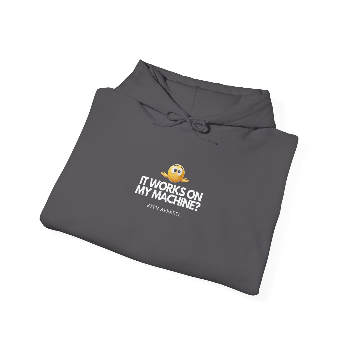 It Works On My Machine? IT Hoodie, Sysadmin, DevOps, Programmer, Warm & Funny