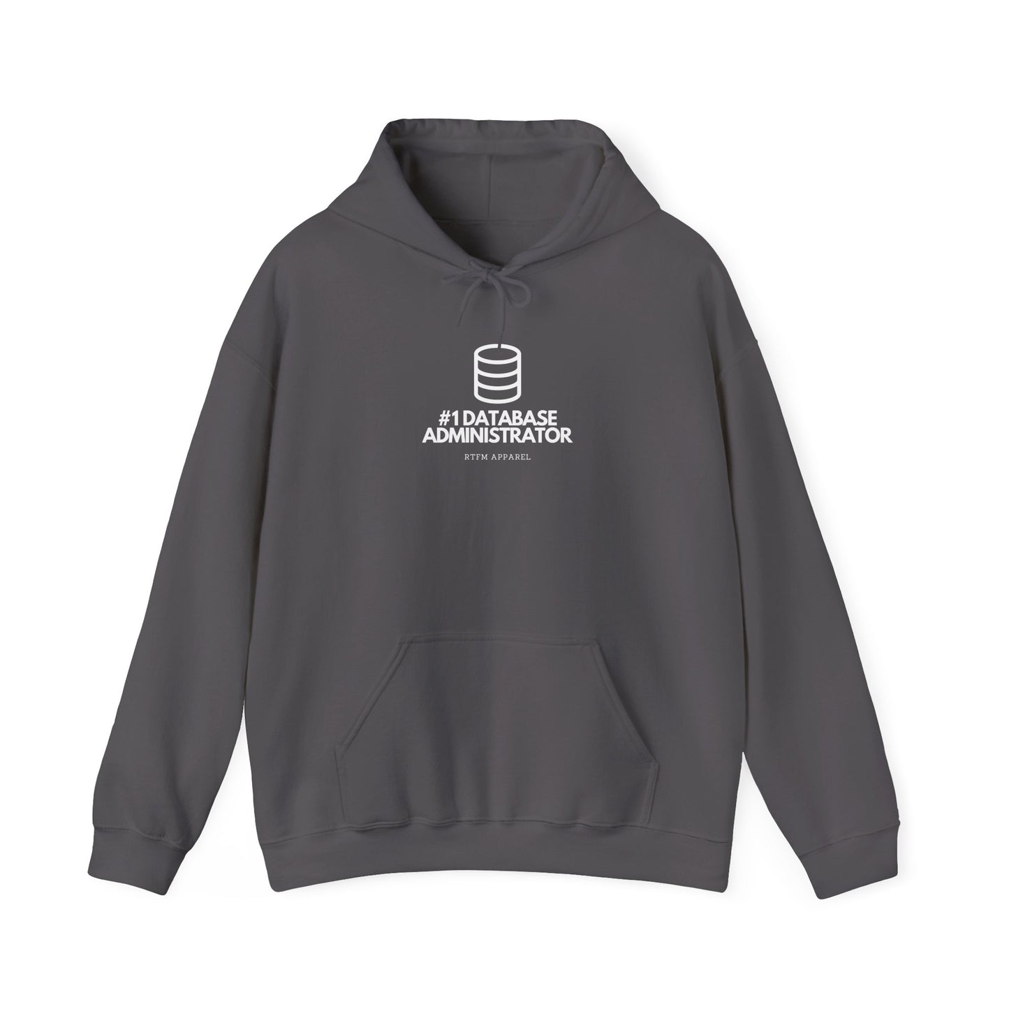 #1 Database Administrator Hoodie - DBA, Tech Humor, IT, Cozy Geek Wear, RTFM