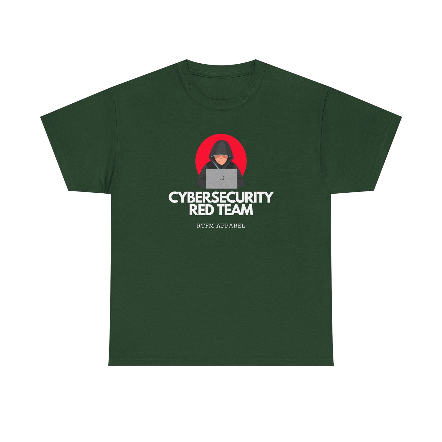 Cybersecurity Red Team Hoodie Hacker Lifestyle - Funny Tech Geek RTFM Apparel