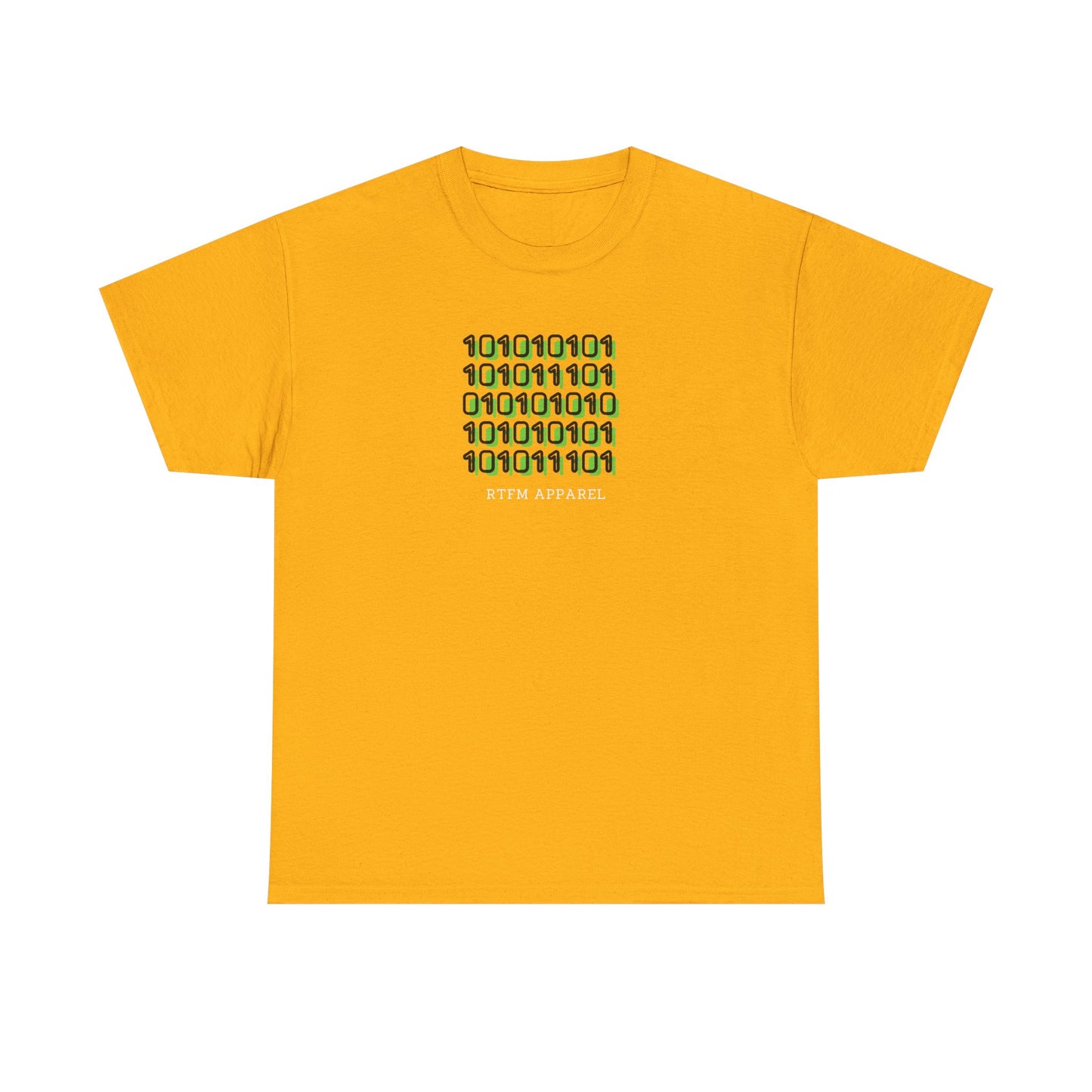 RTFM Binary Code Geek Humor T-Shirt - DevOps, Sysadmin, Tech Nerd, 2025 Design