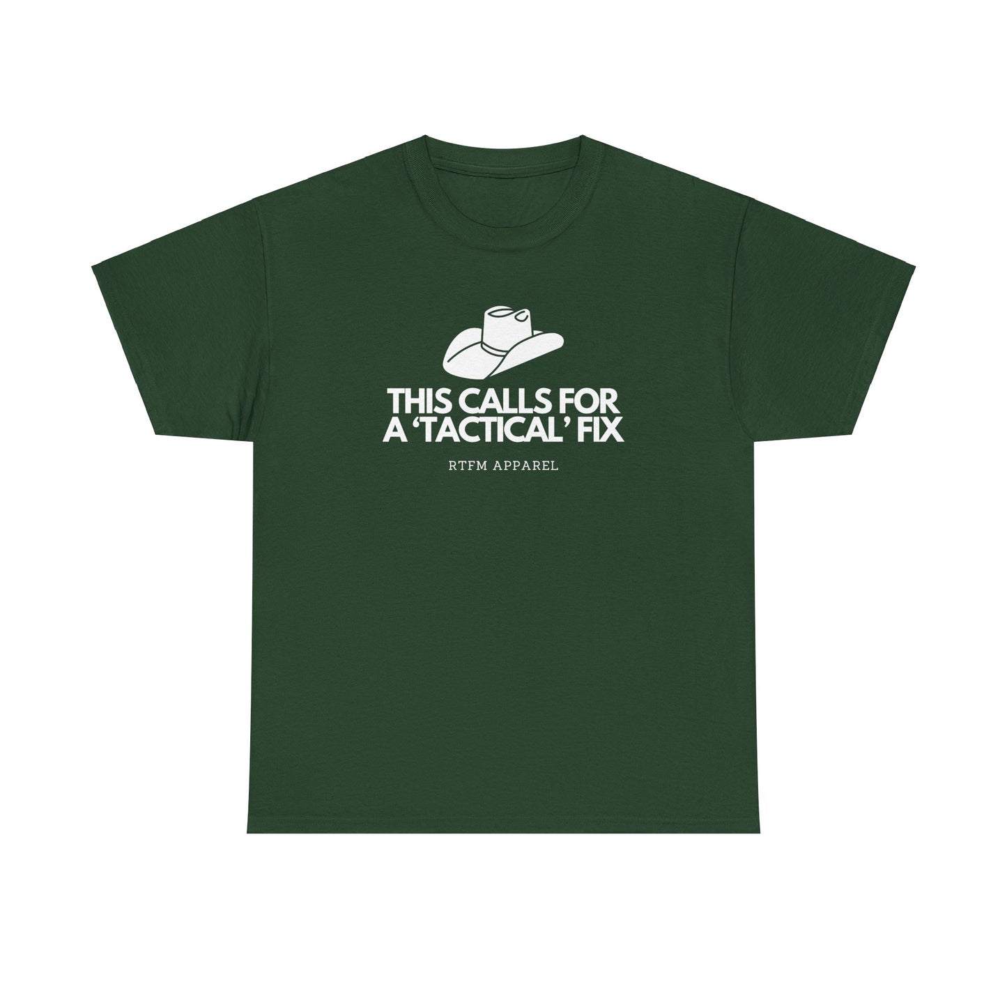 This Calls For A 'Tactical' Fix - RTFM Apparel Funny Tech Humor