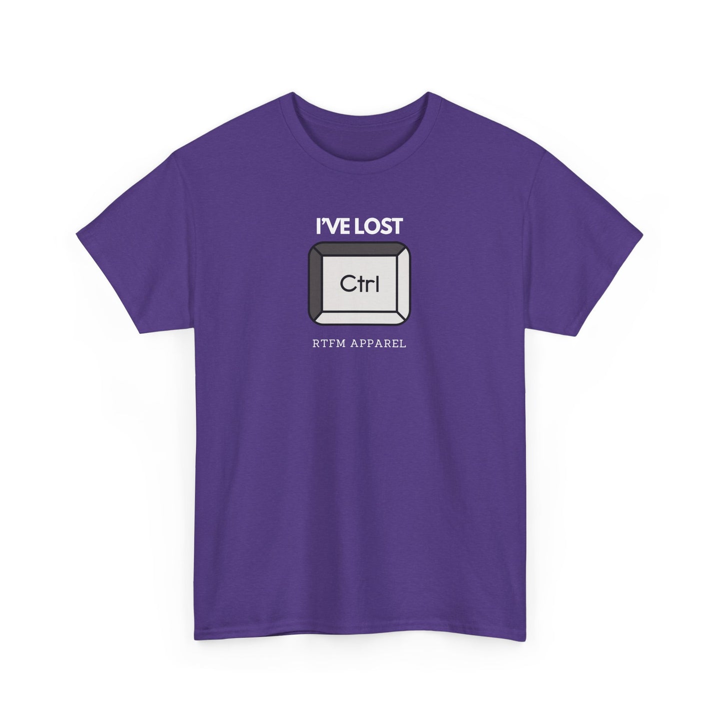 I've Lost Ctrl T-Shirt - Funny Tech, IT, Sysadmin, Geek Humor 2025