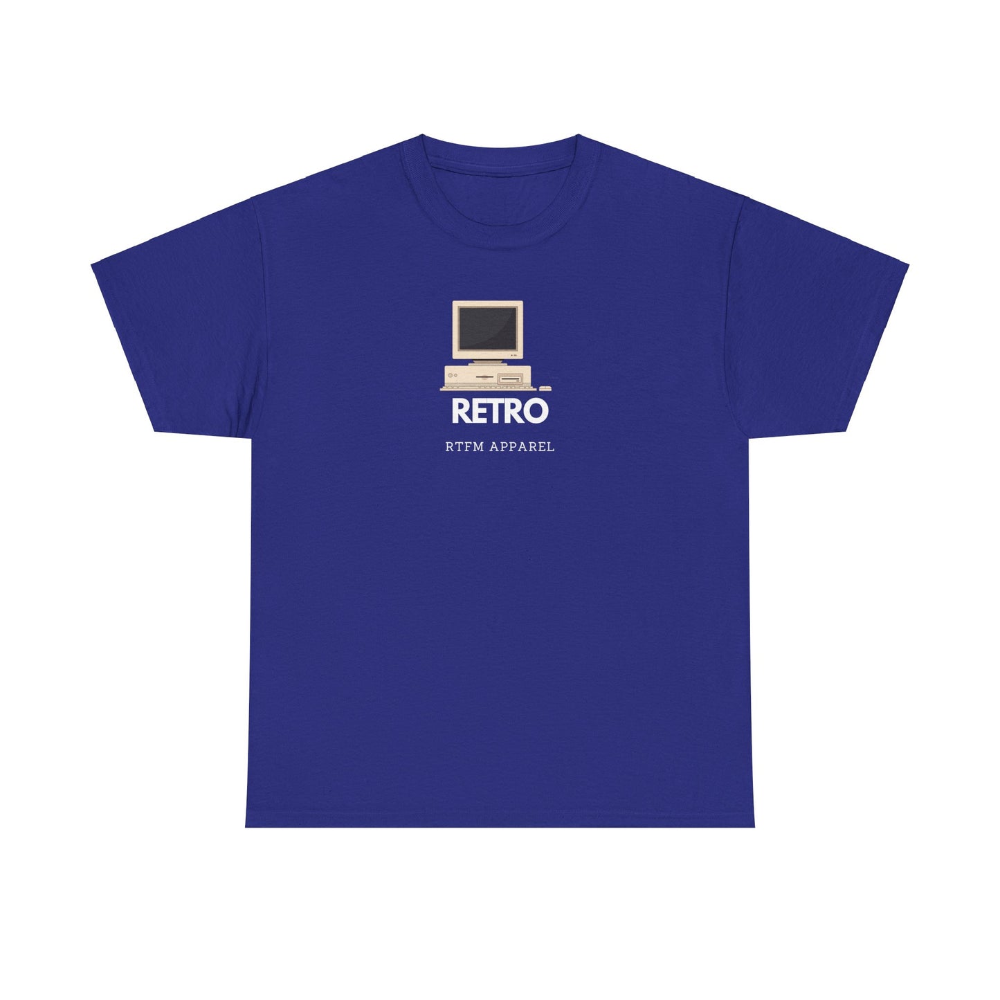 Retro RTFM Apparel - Vintage Computer Geek Humor Tshirt