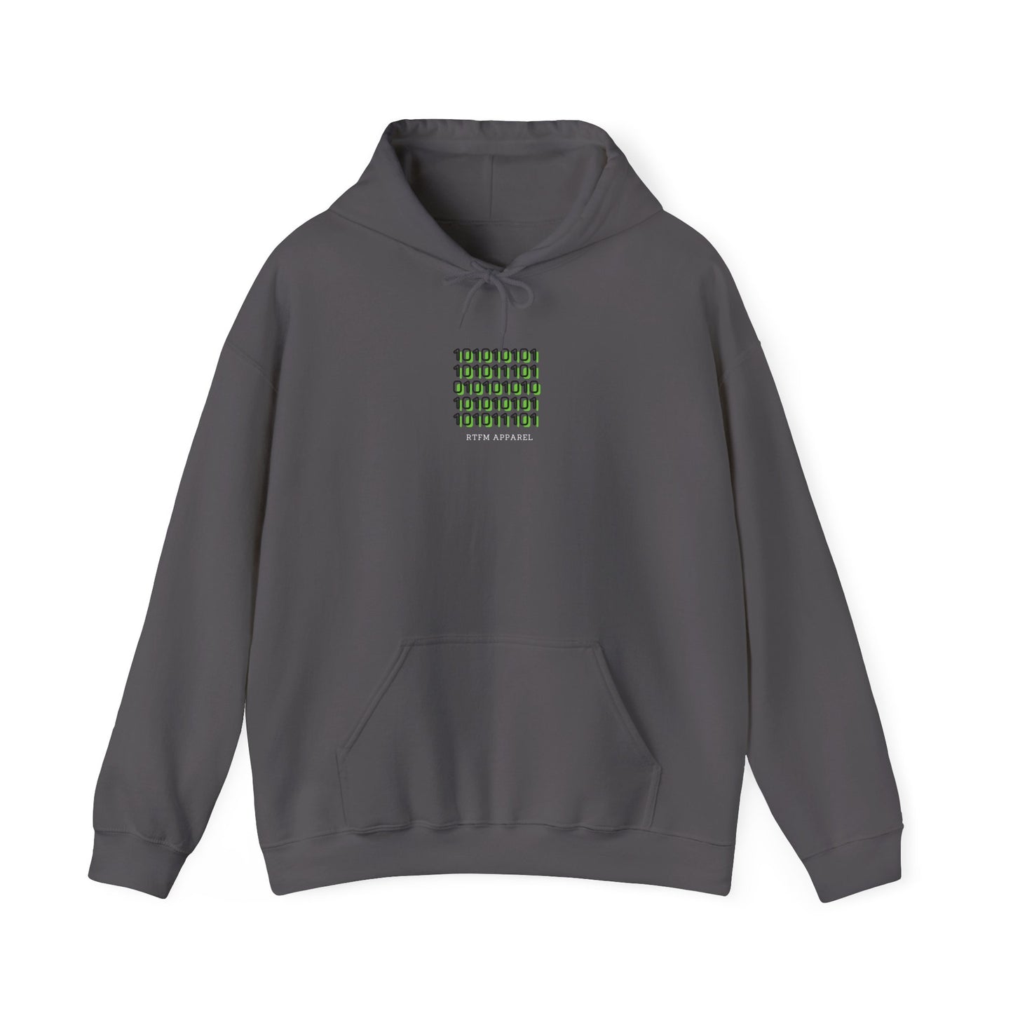 RTFM Binary Code Tech Lover's Hoodie - DevOps, Cyber Security, Sysadmin Style