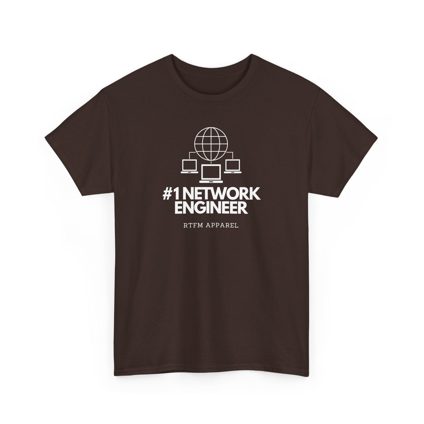 #1 Network Engineer RTFM Apparel - Funny Sysadmin, IT Pro, Network Shirt