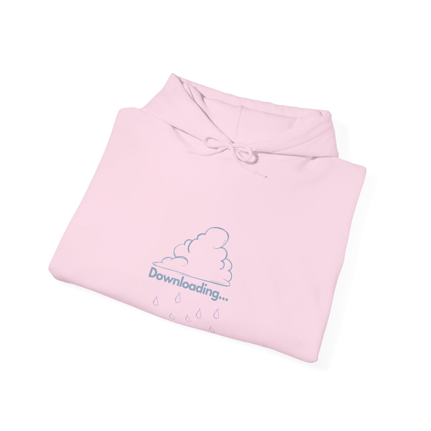 Downloading Cloud Hoodie - Raindrop Geek Chic