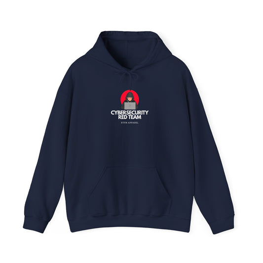 Cybersecurity Red Team Hoodie Hacker Lifestyle - Funny Tech Geek RTFM Apparel
