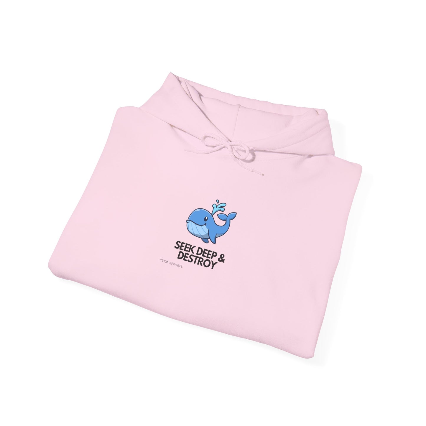Cozy Whale Docker Humor Hoodie - DevOps Tech Geek