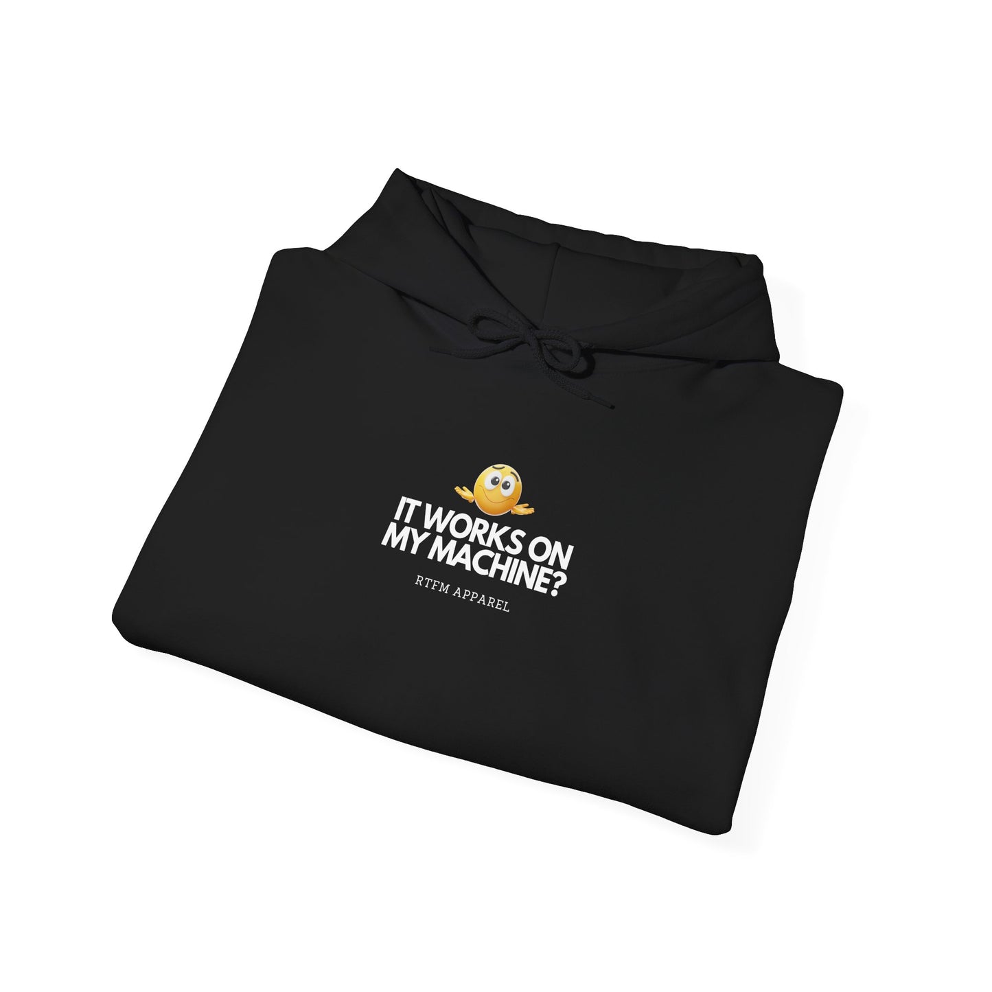 It Works On My Machine? IT Hoodie, Sysadmin, DevOps, Programmer, Warm & Funny