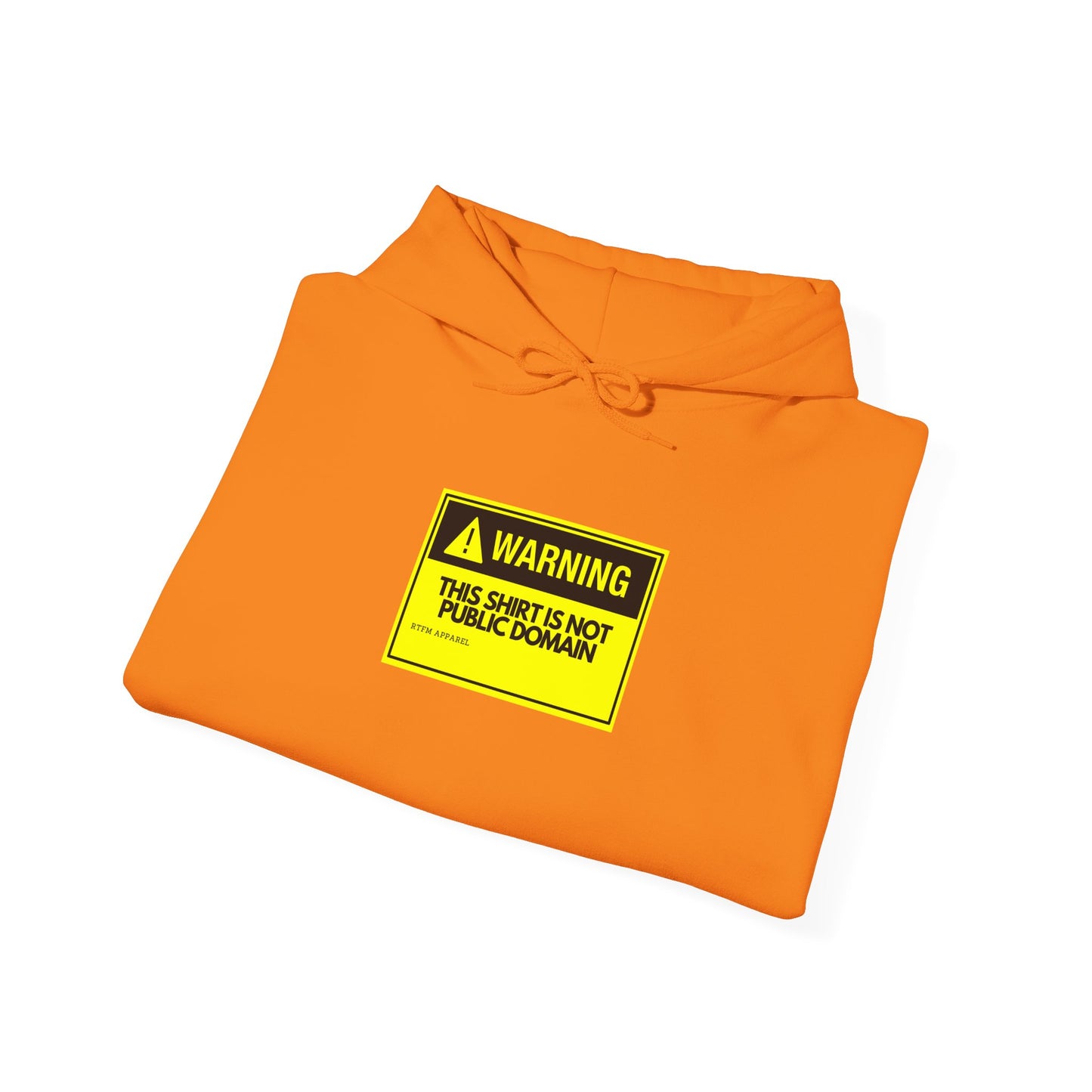 Warning This Hoodie Is Not Public Domain Funny Sysadmin IT Tech Geek Gift