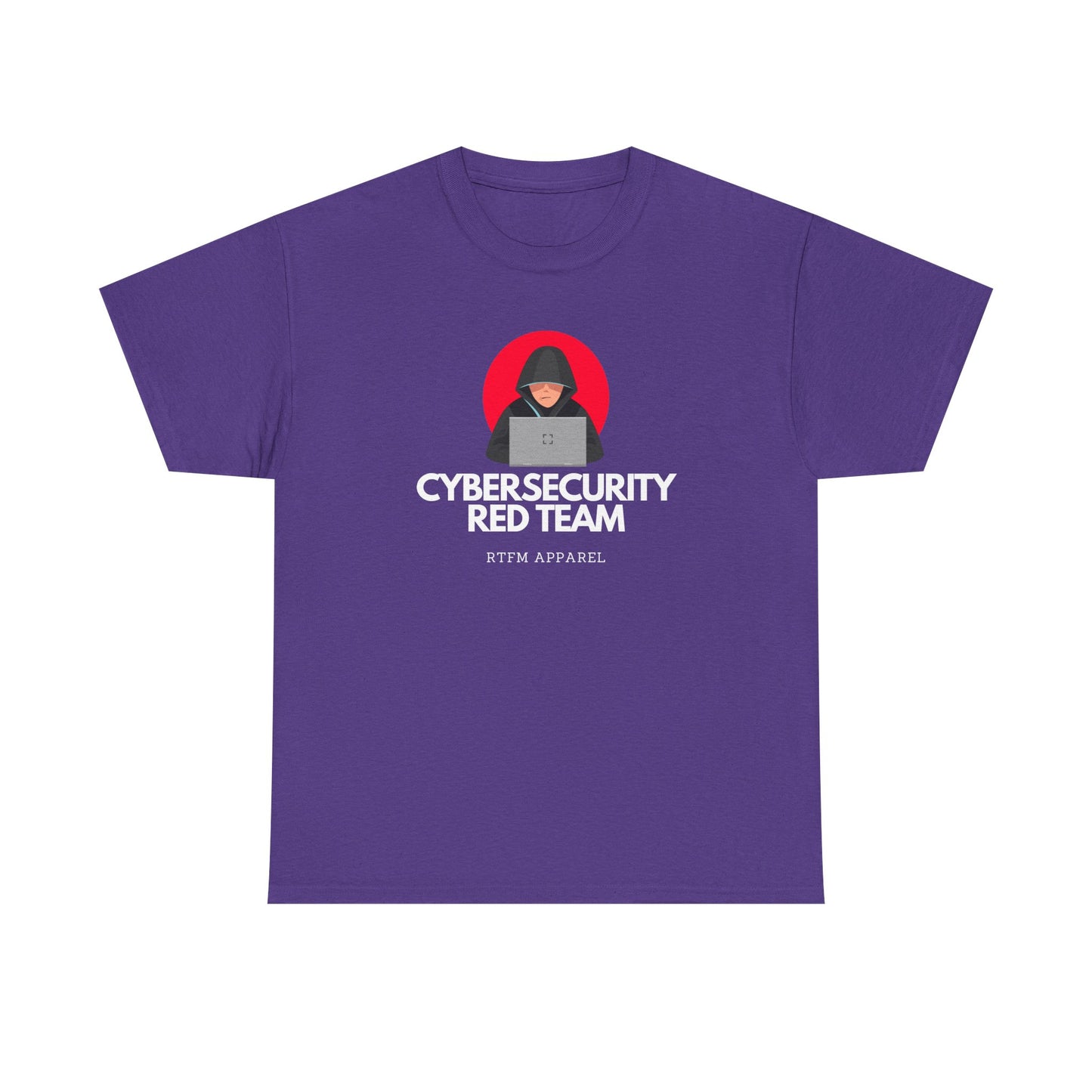 Cybersecurity Red Team Hoodie Hacker Lifestyle - Funny Tech Geek RTFM Apparel