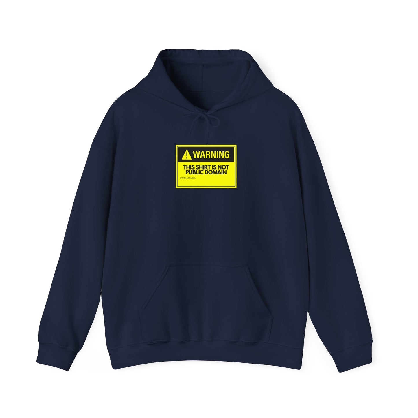 Warning This Hoodie Is Not Public Domain Funny Sysadmin IT Tech Geek Gift