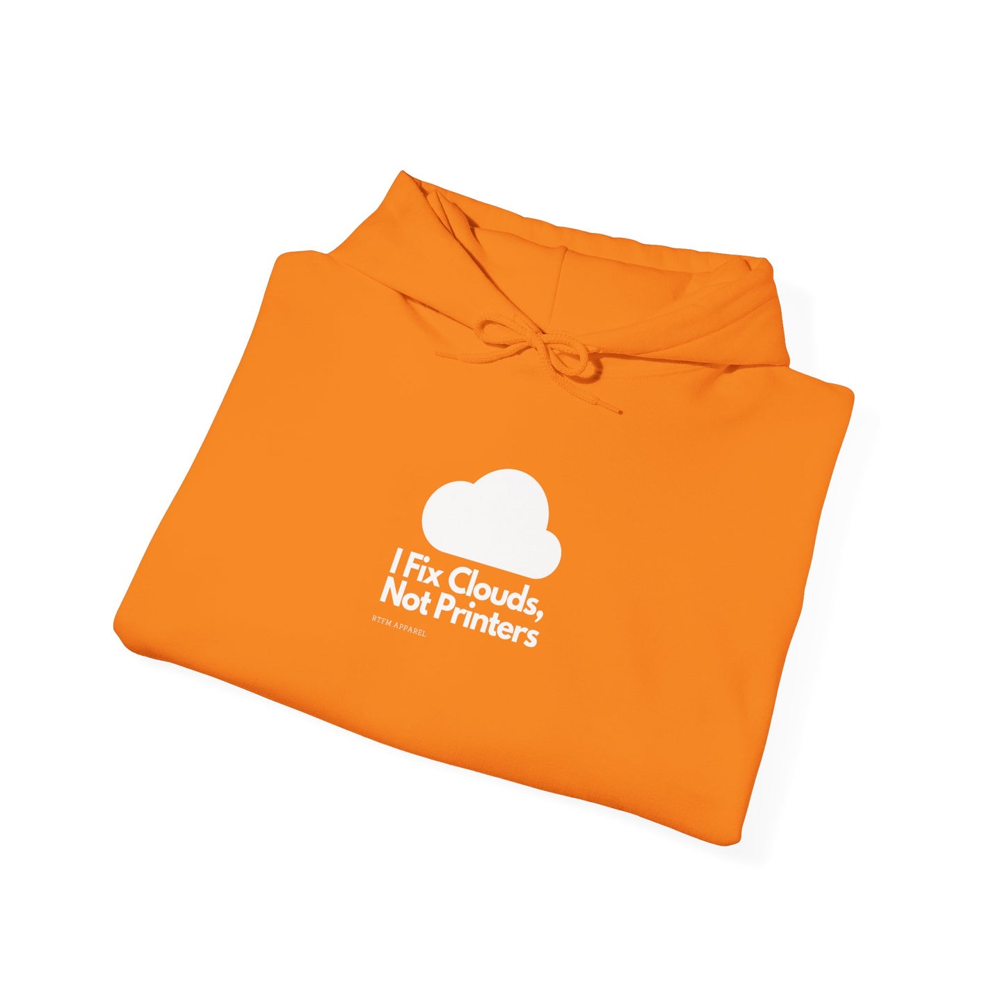 I Fix Clouds, Not Printers - Cloud Tech Geek Hoodie