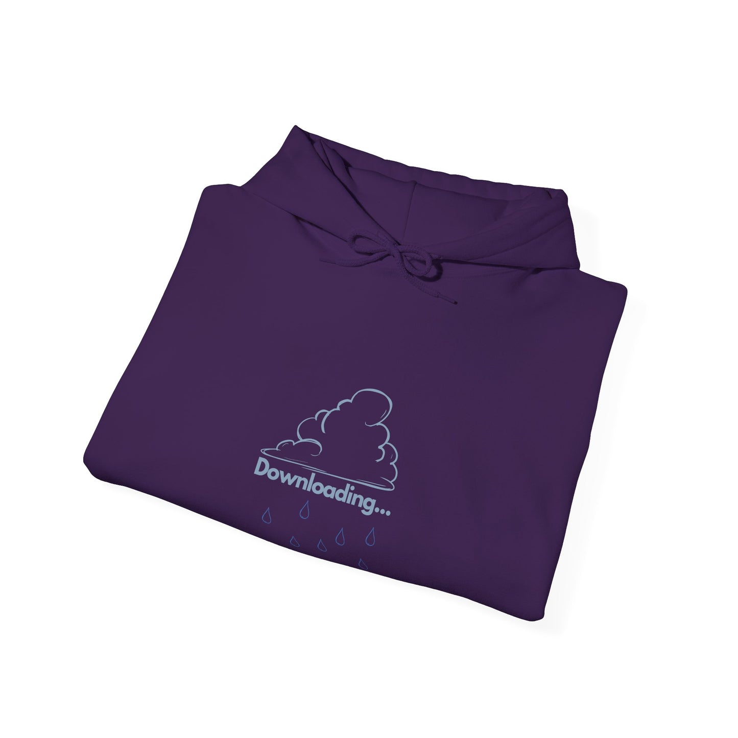 Downloading Cloud Hoodie - Geek Tech Humor IT Professionals