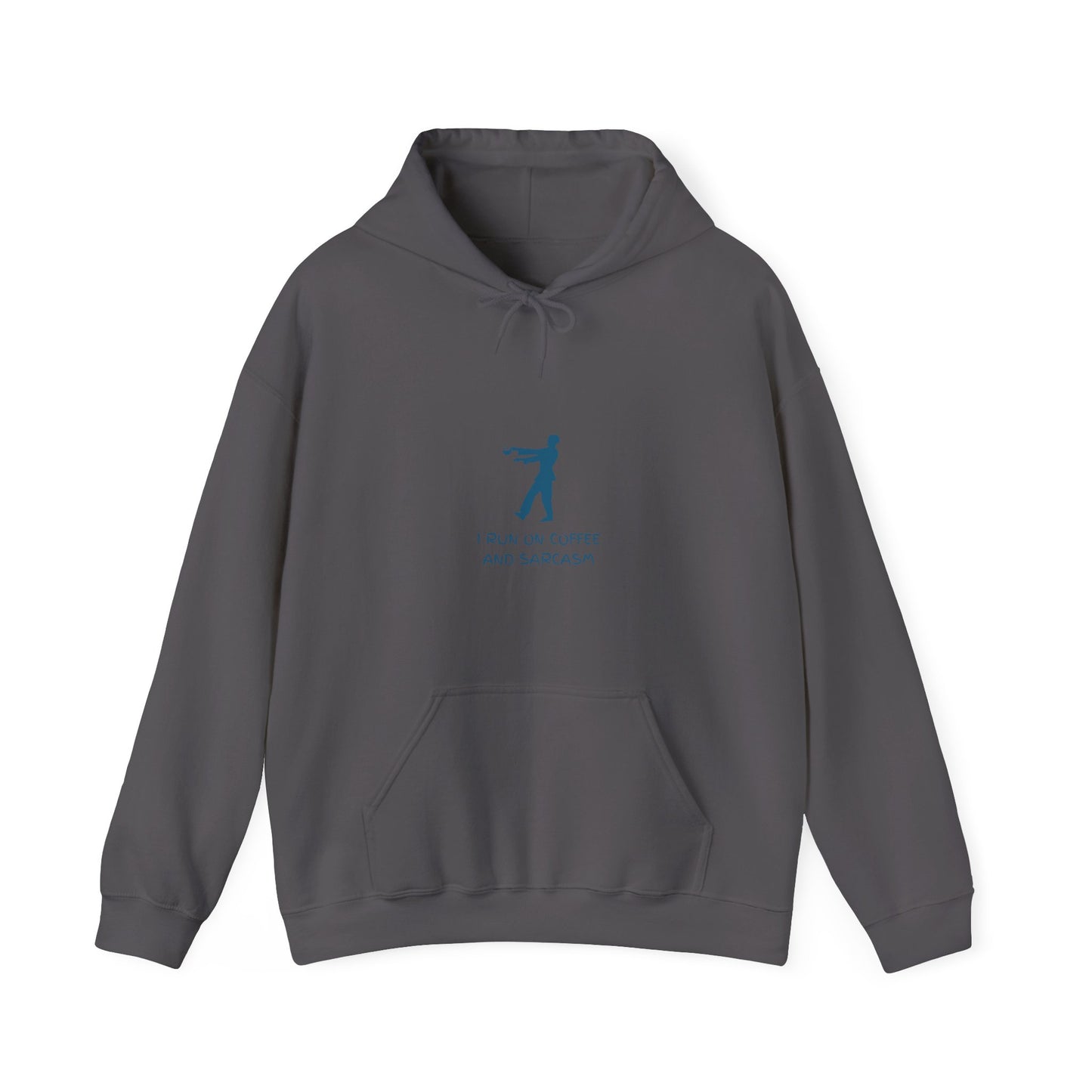 I Run On Coffee And Sarcasm - Tech, IT, Cyber Security, Geek Humor Hoodie