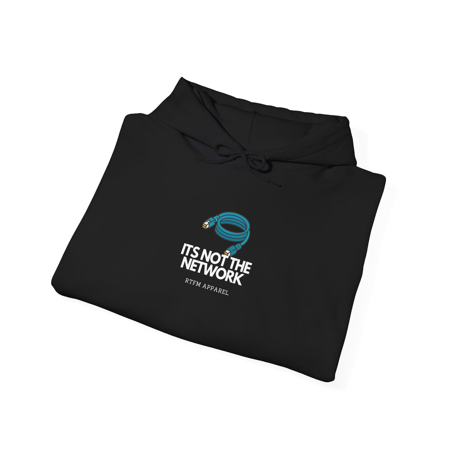 It's Not The Network - Funny IT RTFM Hoodie