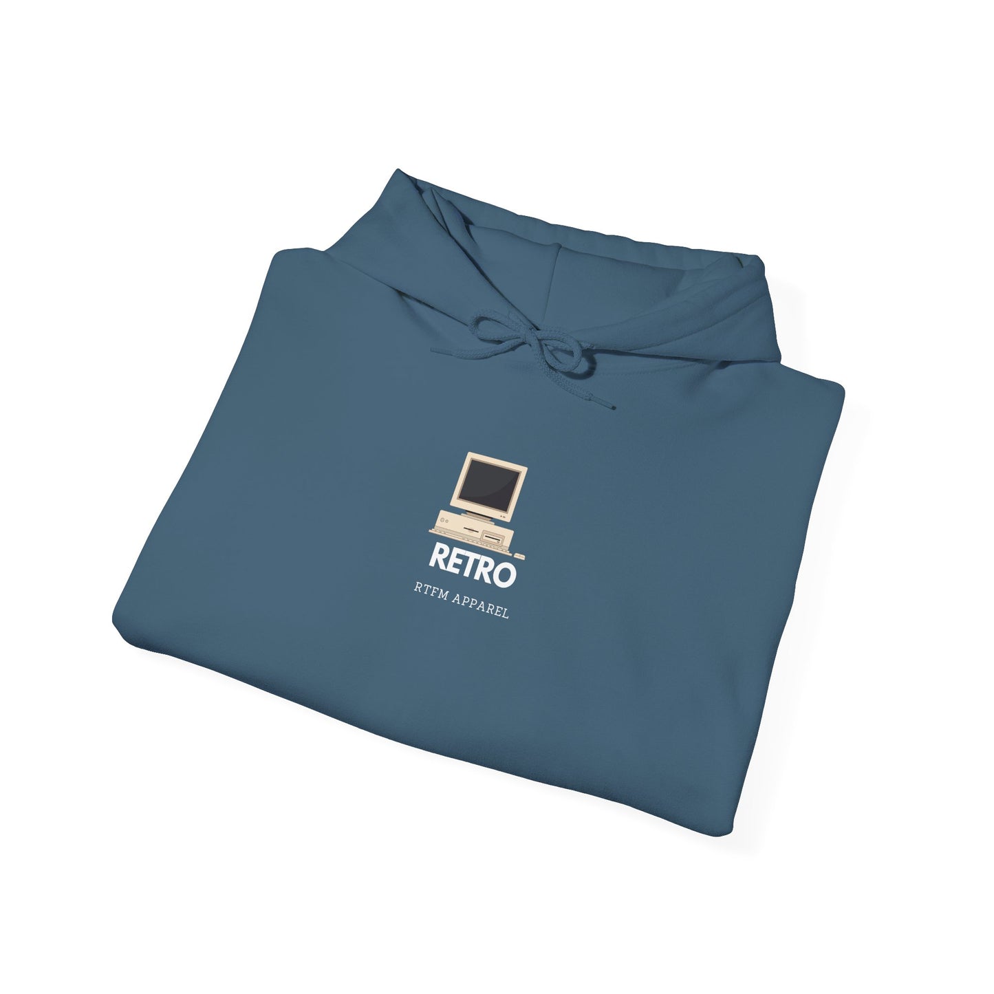 Retro RTFM Apparel - Vintage Computer Geek Hoodie