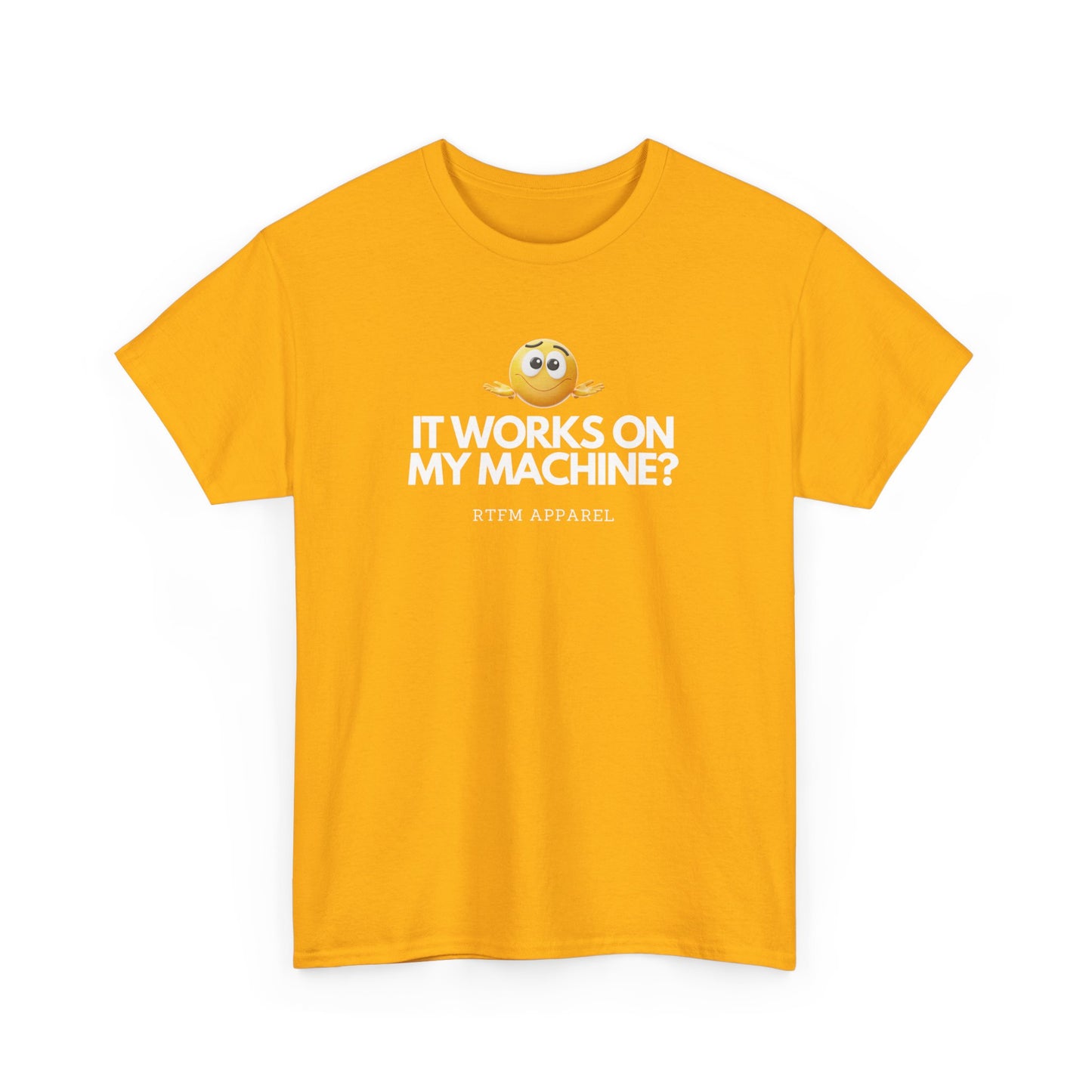 It Works On My Machine? Sysadmin, DevOps, Programmer, Developer, Funny IT Tee