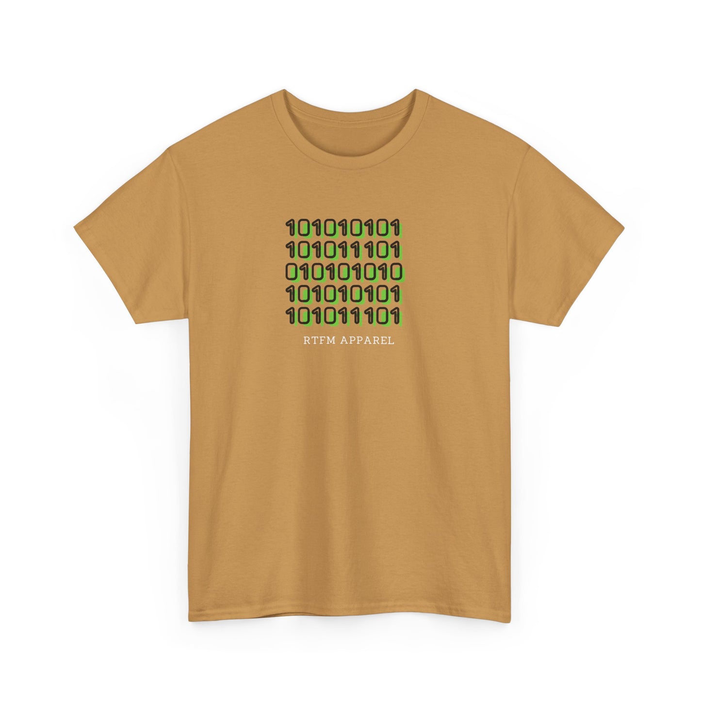 RTFM Binary Code Geek Humor T-Shirt - DevOps, Sysadmin, Tech Nerd, 2025 Design