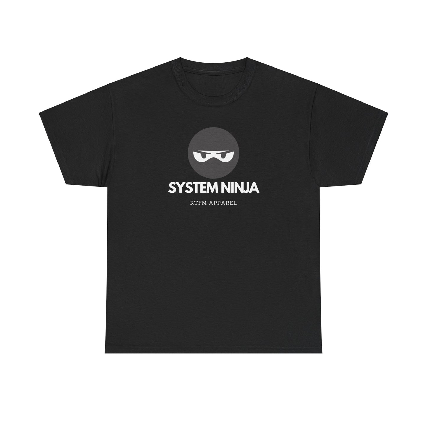 System Ninja T-Shirt - RTFM Apparel - Tech Humor, IT Pro, Cybersecurity