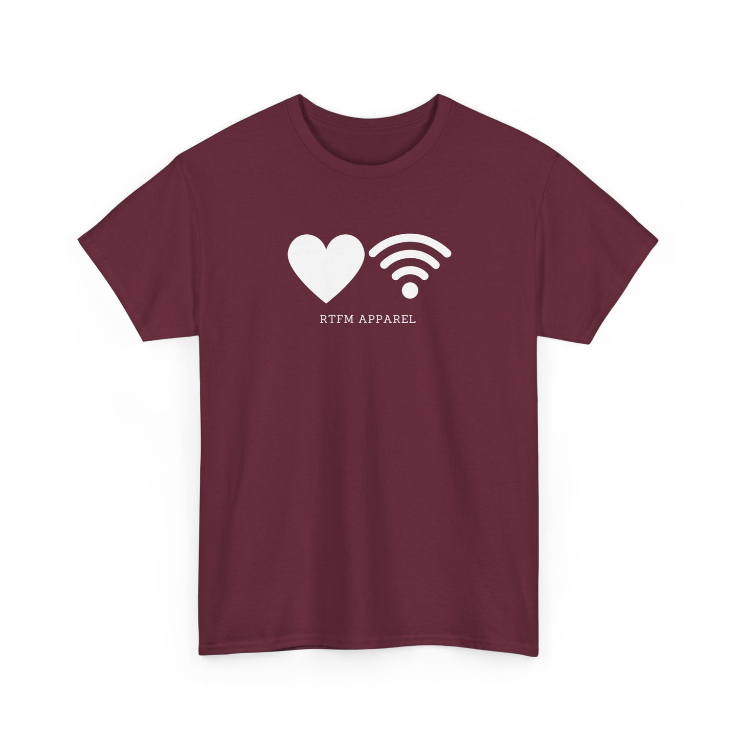 Love WiFi RTFM Apparel Funny Geek Tech T-Shirt