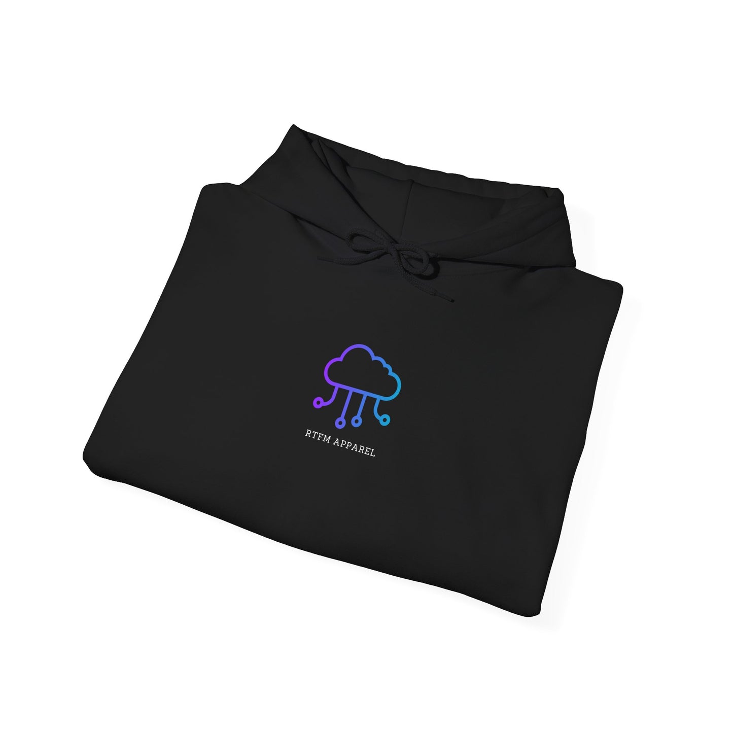 Rtfm Apparel Hoodie - Tech Cloud Design - Developer, Sysadmin, Geek