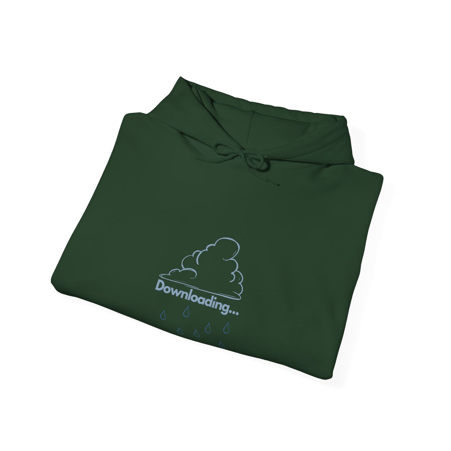 Downloading Cloud Hoodie - Raindrop Geek Chic