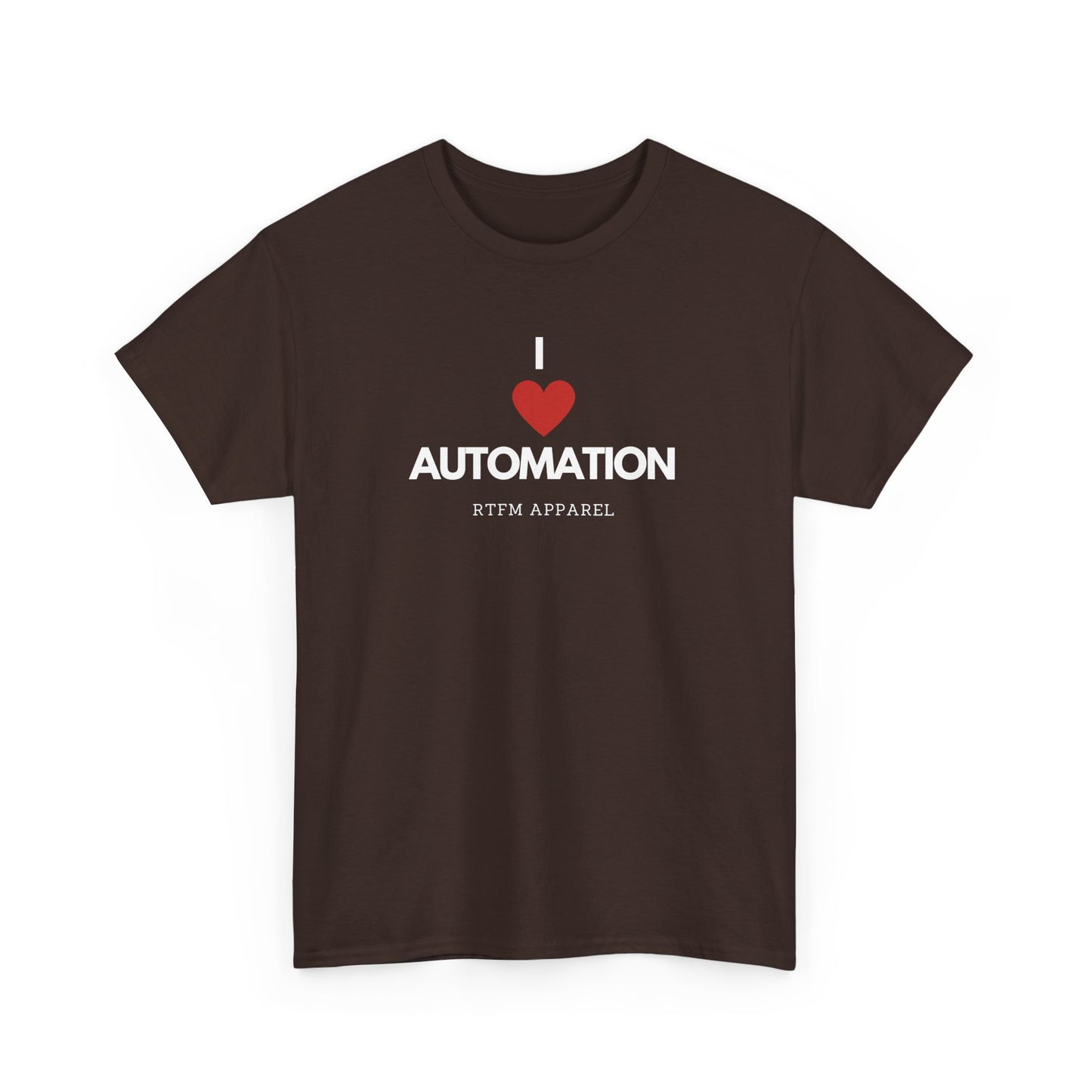I Love Automation - RTFM Apparel, DevOps Engineer, Tech Humor, IT Professional Gift