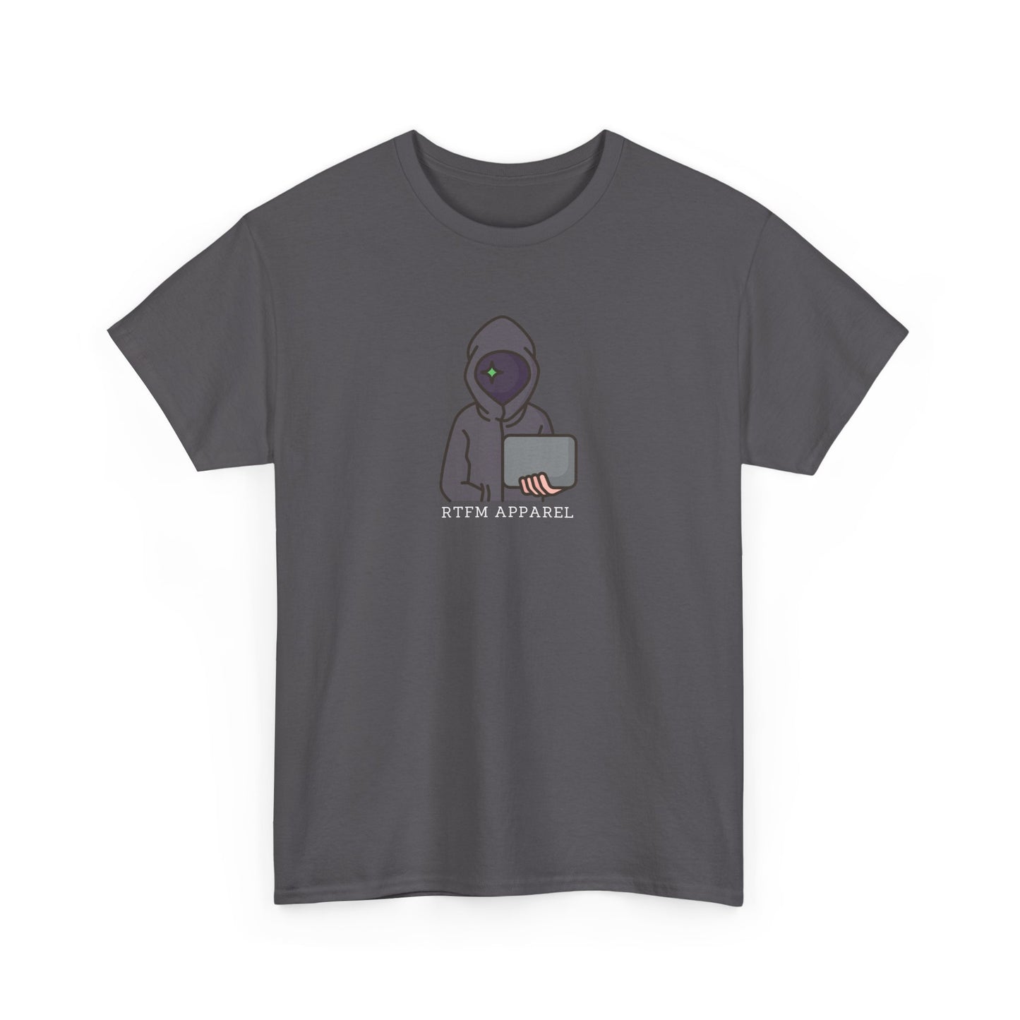 RTFM Apparel Hacker Hoodie Graphic - Tech, IT, Cyber Security Humor Shirt