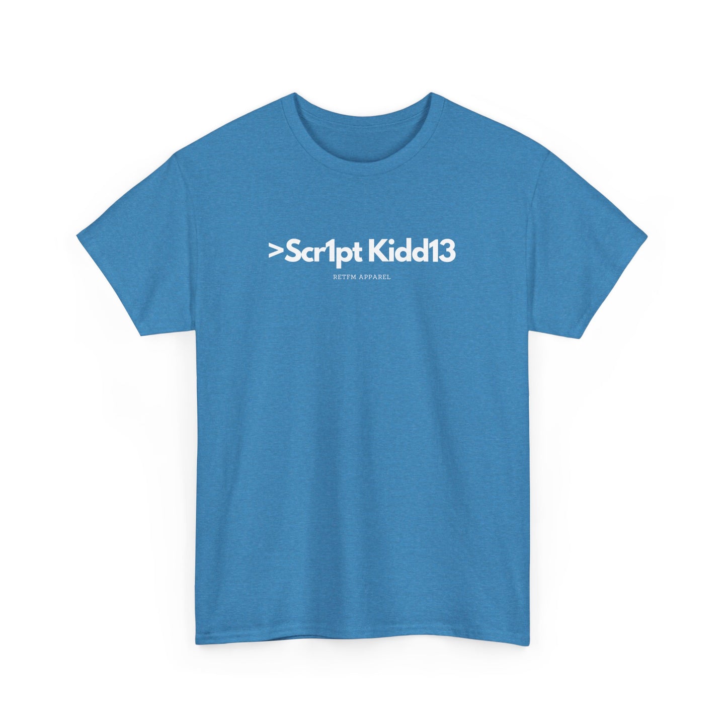 Script Kiddie RETFM Apparel Cyber Security Geek Humour
