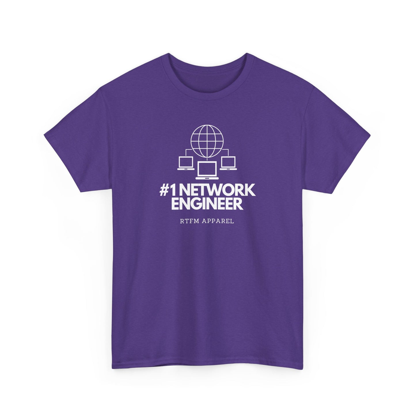 #1 Network Engineer RTFM Apparel - Funny Sysadmin, IT Pro, Network Shirt