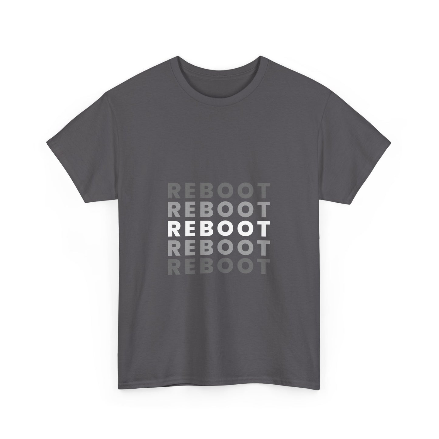 Reboot Reboot Reboot Funny IT Tech Geek T-Shirt