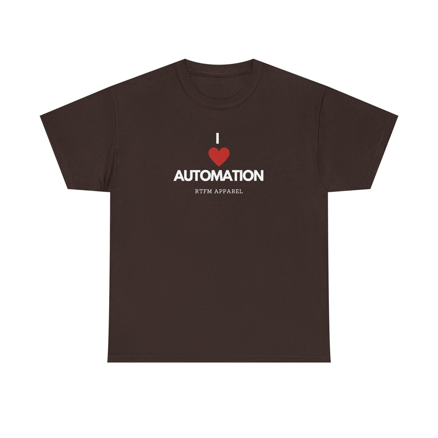 I Love Automation - RTFM Apparel, DevOps Engineer, Tech Humor, IT Professional Gift