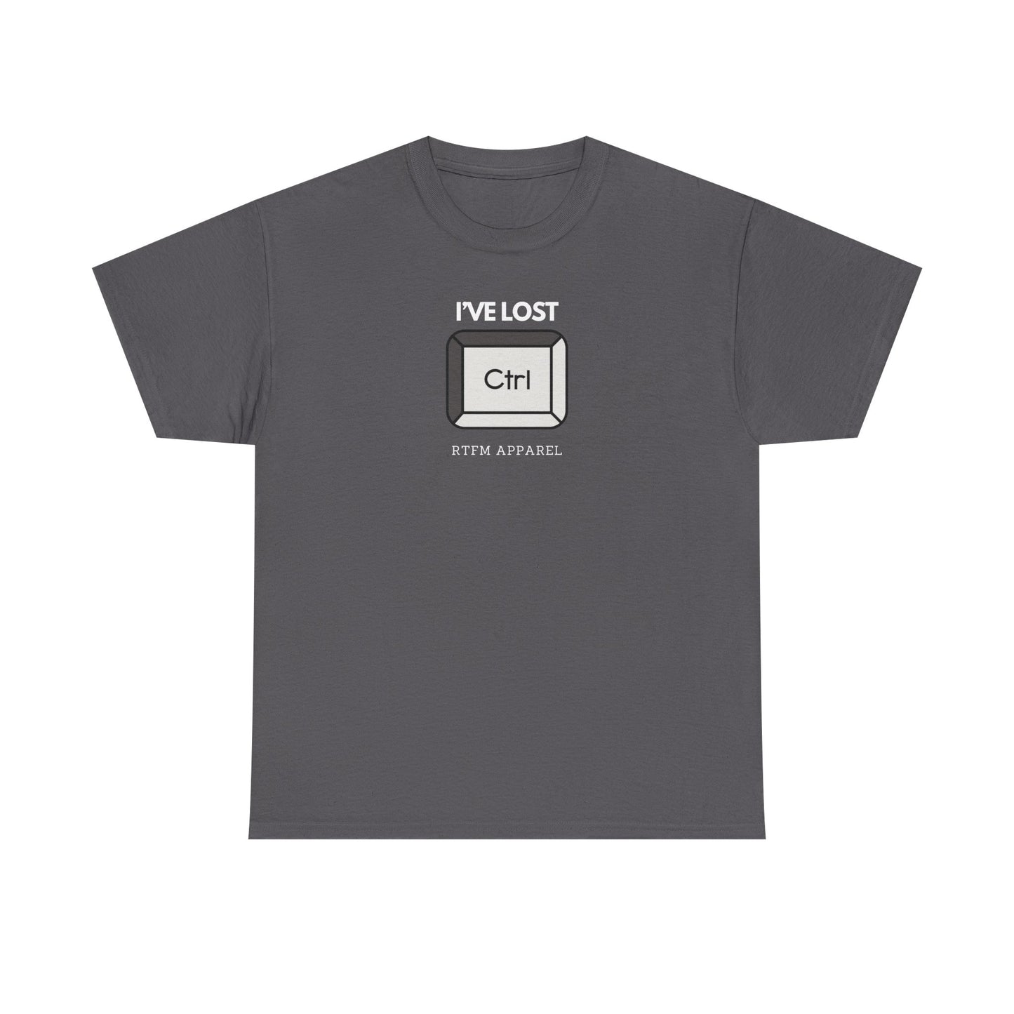 I've Lost Ctrl T-Shirt - Funny Tech, IT, Sysadmin, Geek Humor 2025