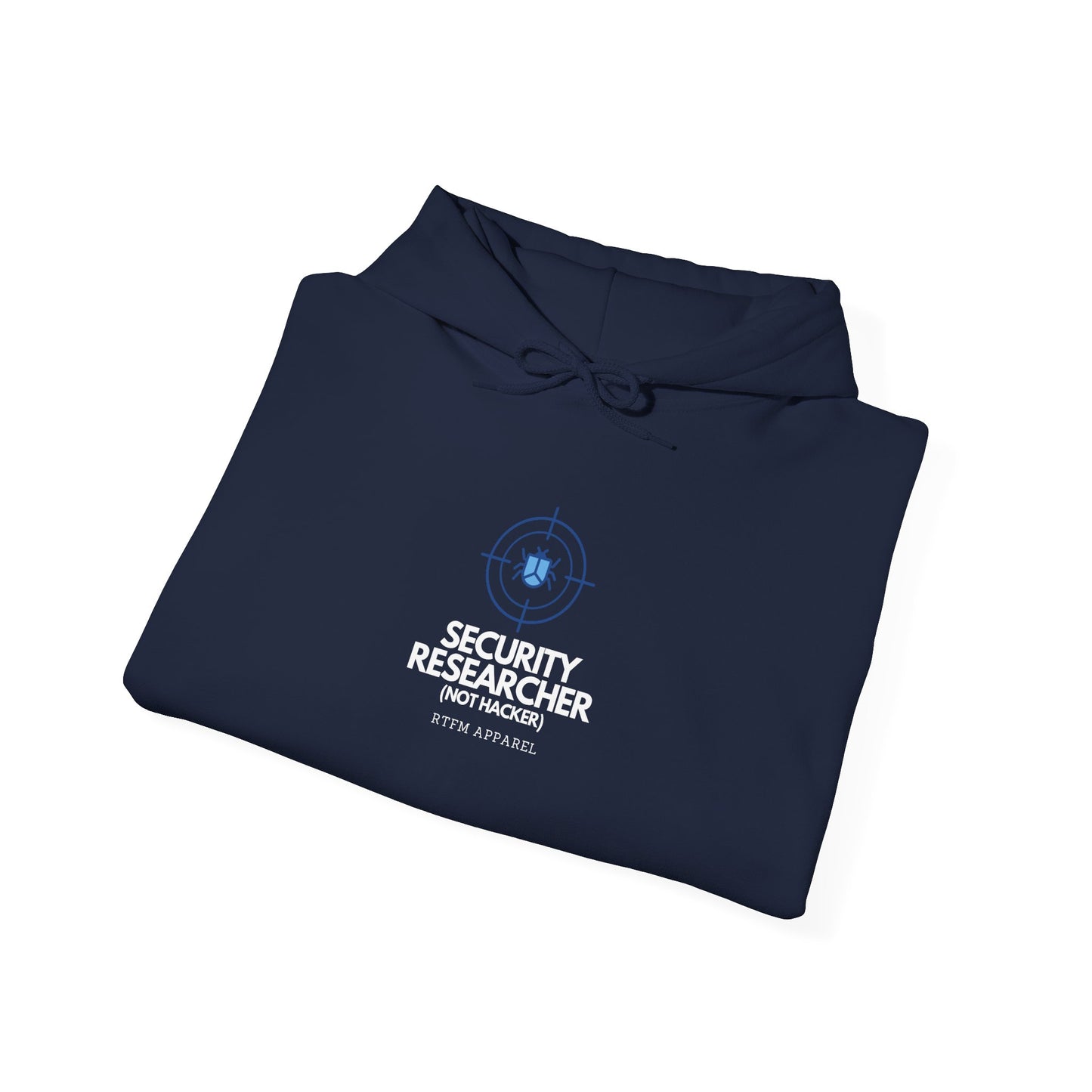 Security Researcher Not Hacker RTFM Apparel Cybersecurity Hoodie 2025