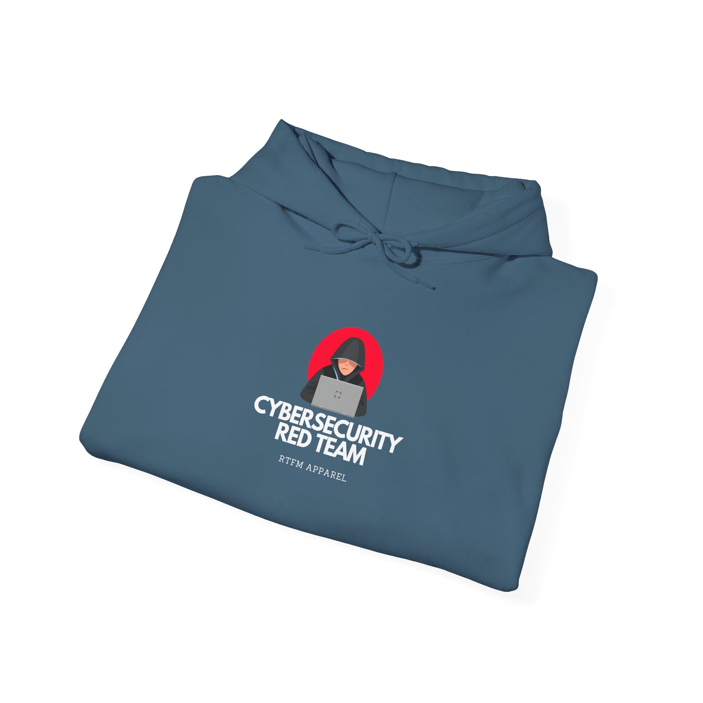 Cybersecurity Red Team Hoodie Hacker Lifestyle - Funny Tech Geek RTFM Apparel