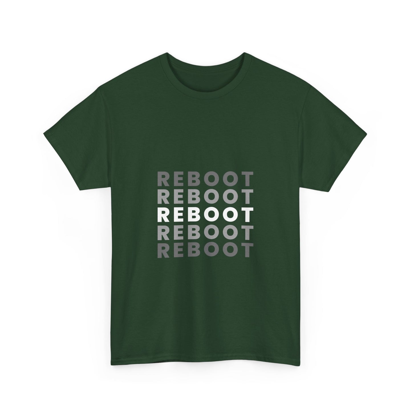Reboot Reboot Reboot Funny IT Tech Geek T-Shirt