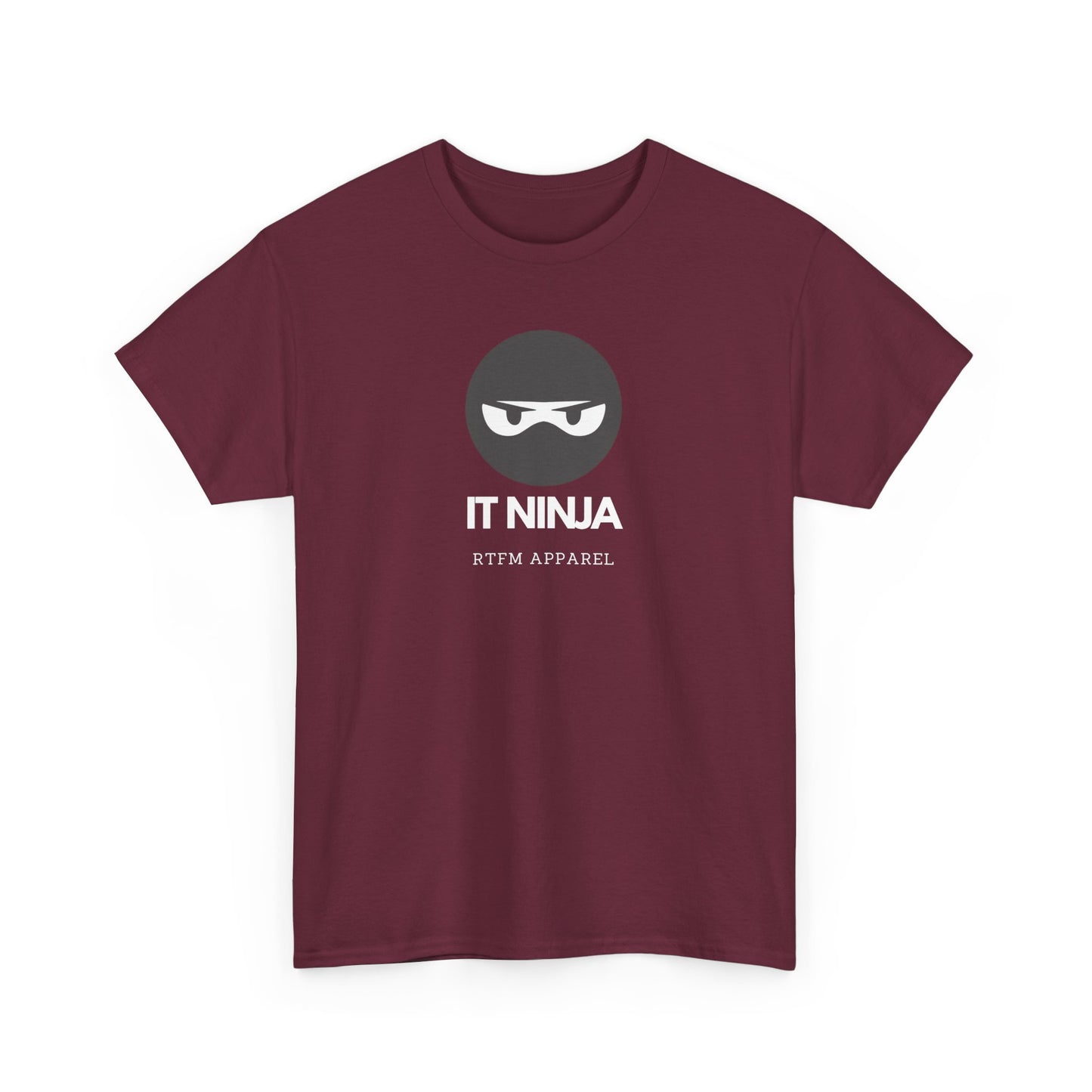 IT Ninja RTFM Apparel Funny Geek Tech T-Shirt