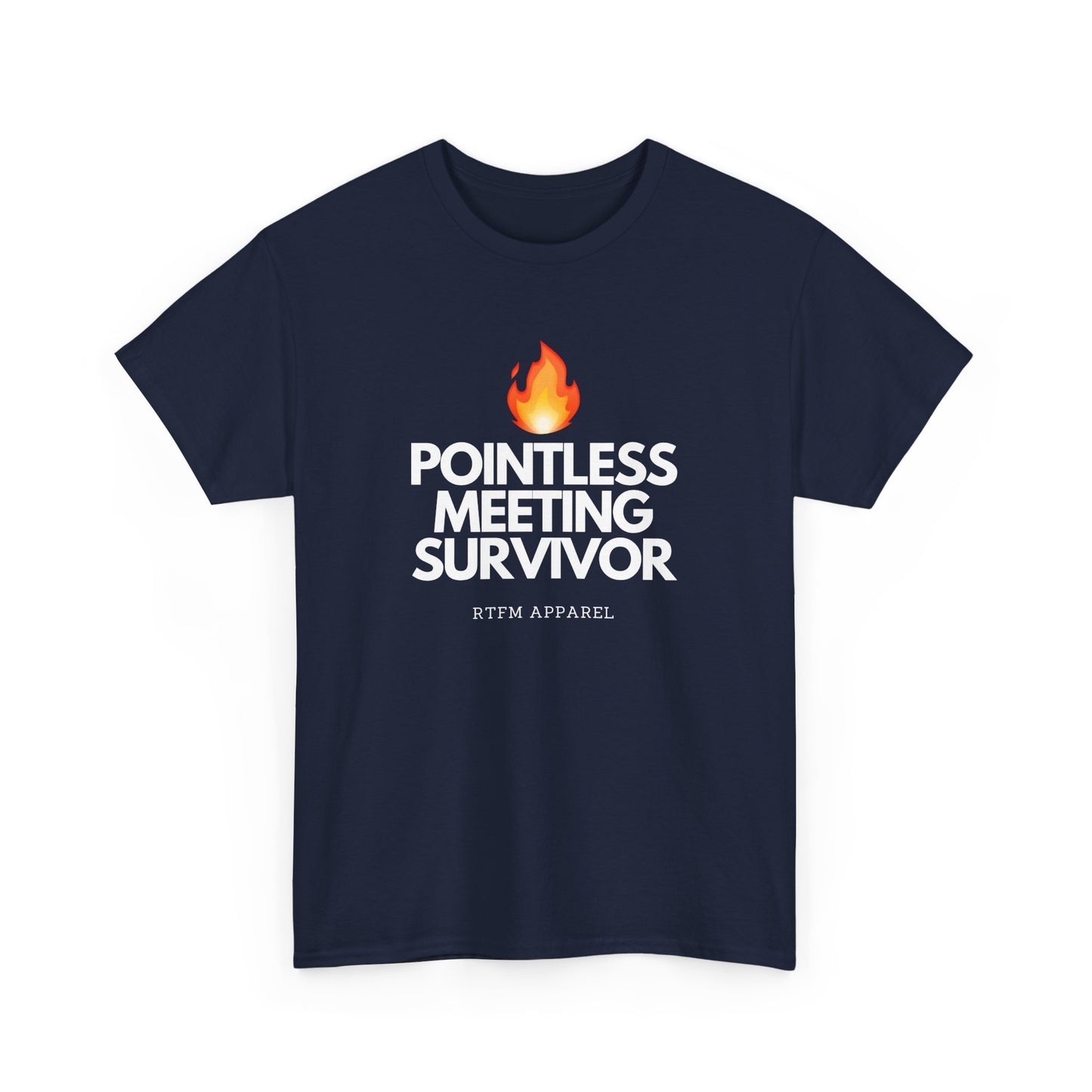 Pointless Meeting Survivor - RTFM, Sysadmin, IT Professional, Tech Humor, Funny Gift