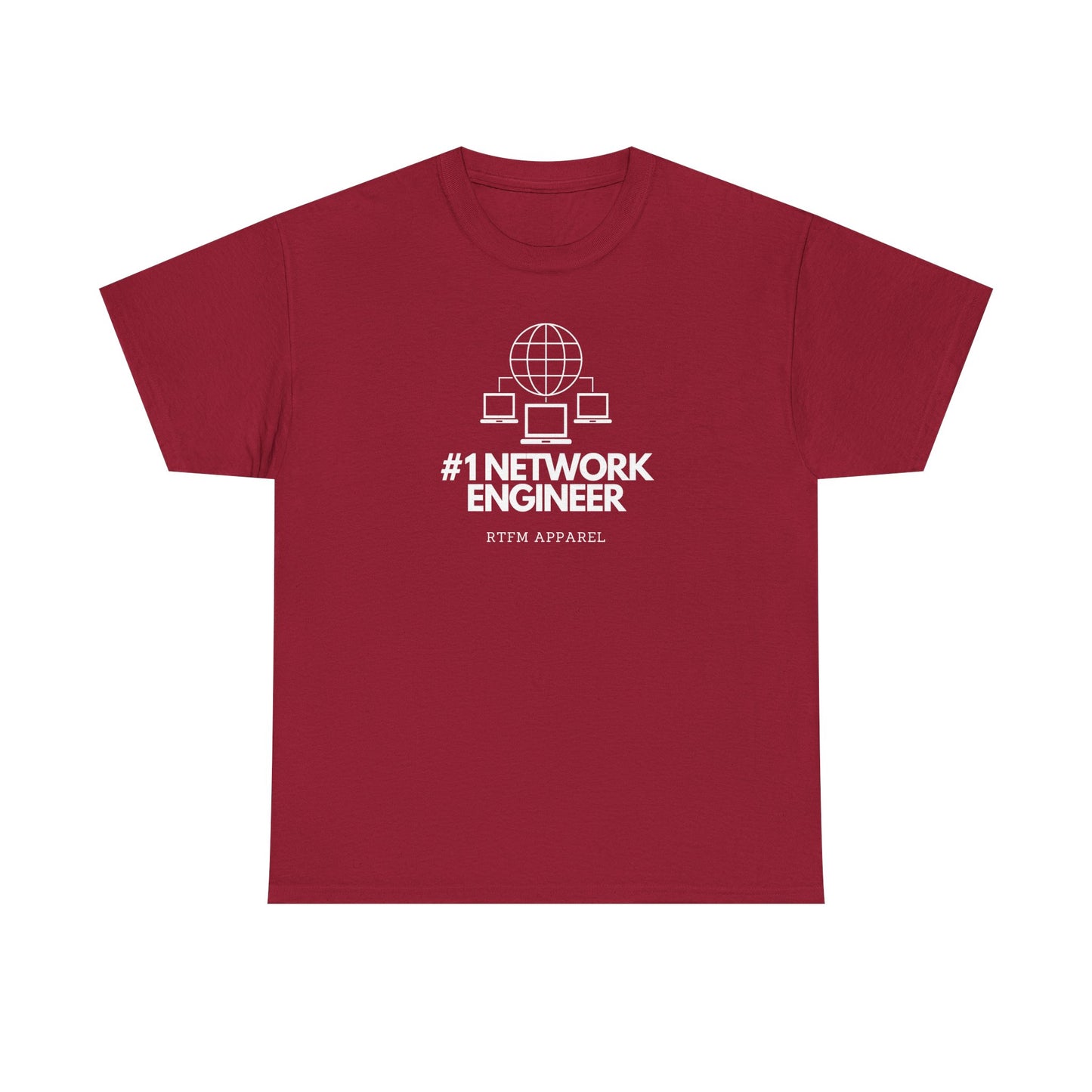 #1 Network Engineer RTFM Apparel - Funny Sysadmin, IT Pro, Network Shirt