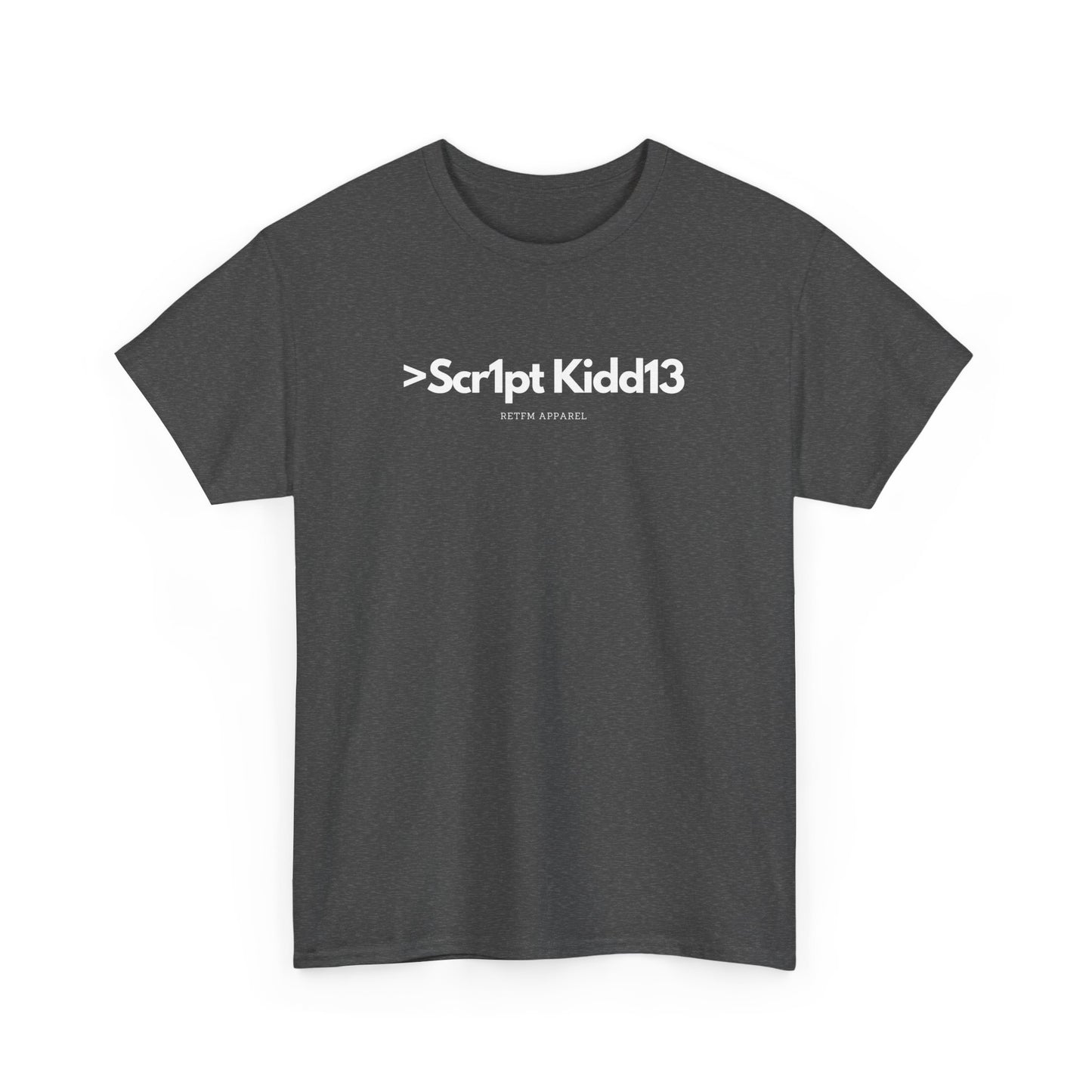 Script Kiddie RETFM Apparel Cyber Security Geek Humour