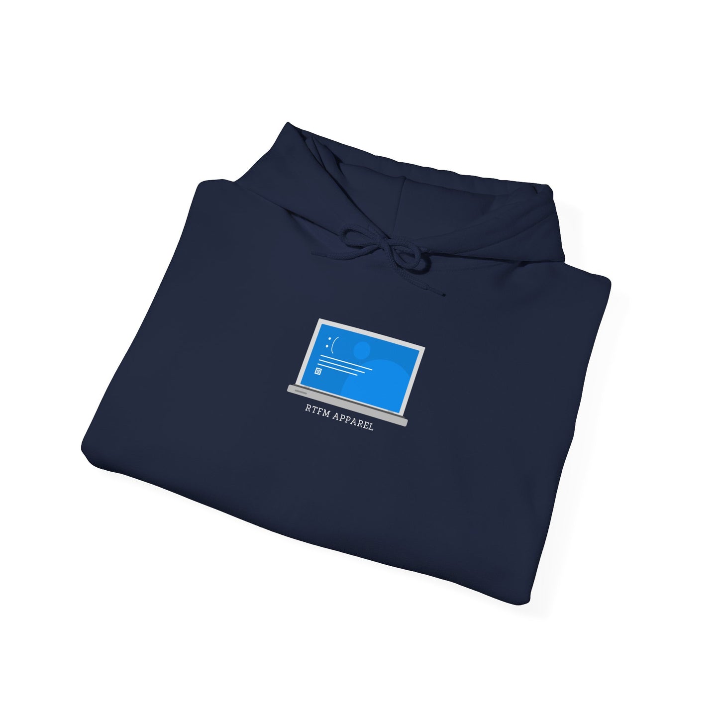 RTFM Apparel Hoodie for Tech Lovers - IT, Cyber Security, Geek Humor Gift