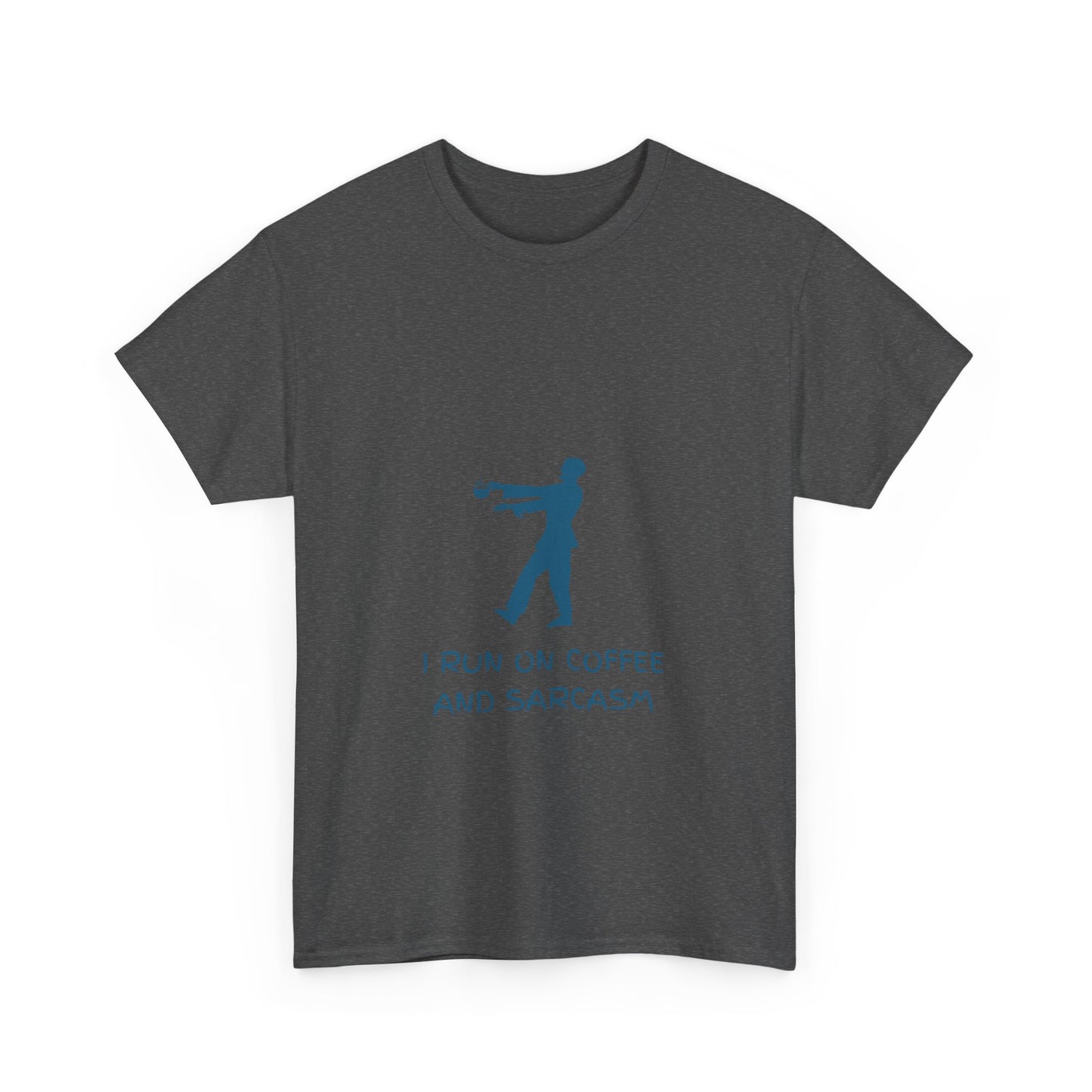 I Run On Coffee And Sarcasm - Tech, IT, Cyber Security, Geek Humor T-Shirt