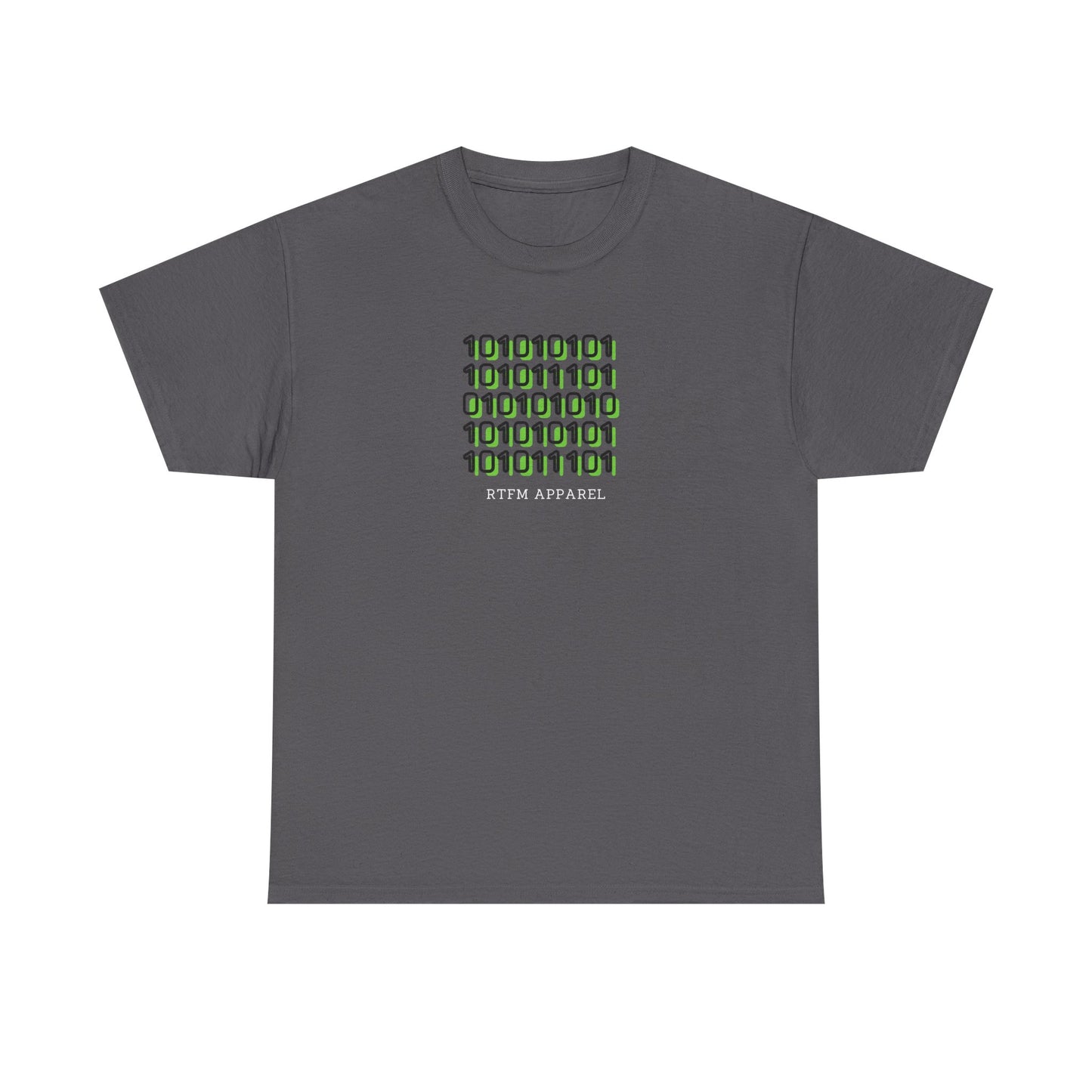 RTFM Binary Code Geek Humor T-Shirt - DevOps, Sysadmin, Tech Nerd, 2025 Design