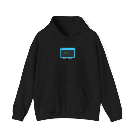 Cozy RTFM Terminal Command Hoodie - IT Pros, Network Admins, Programmer Gear, Developer Warmth, Fun Design