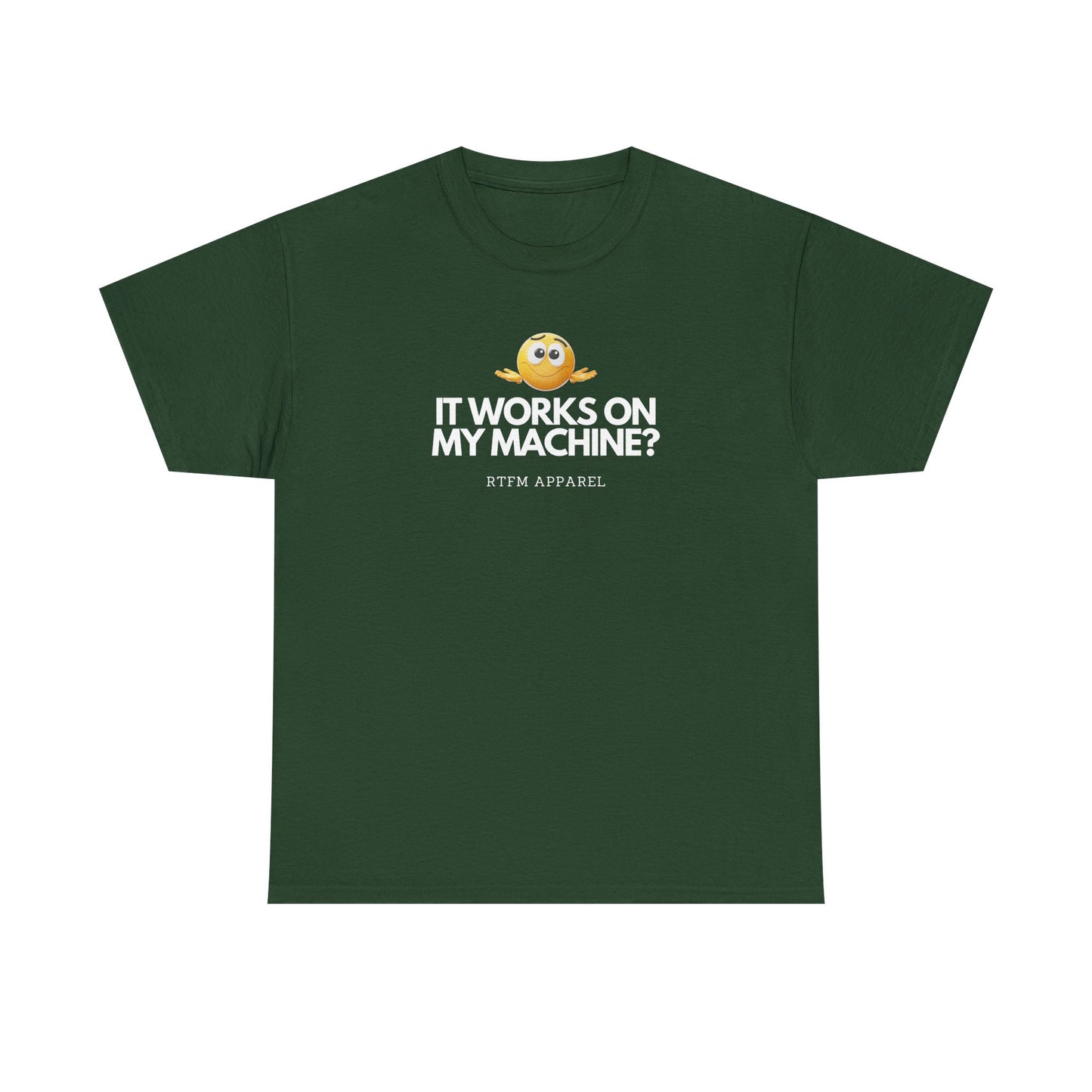 It Works On My Machine? Sysadmin, DevOps, Programmer, Developer, Funny IT Tee