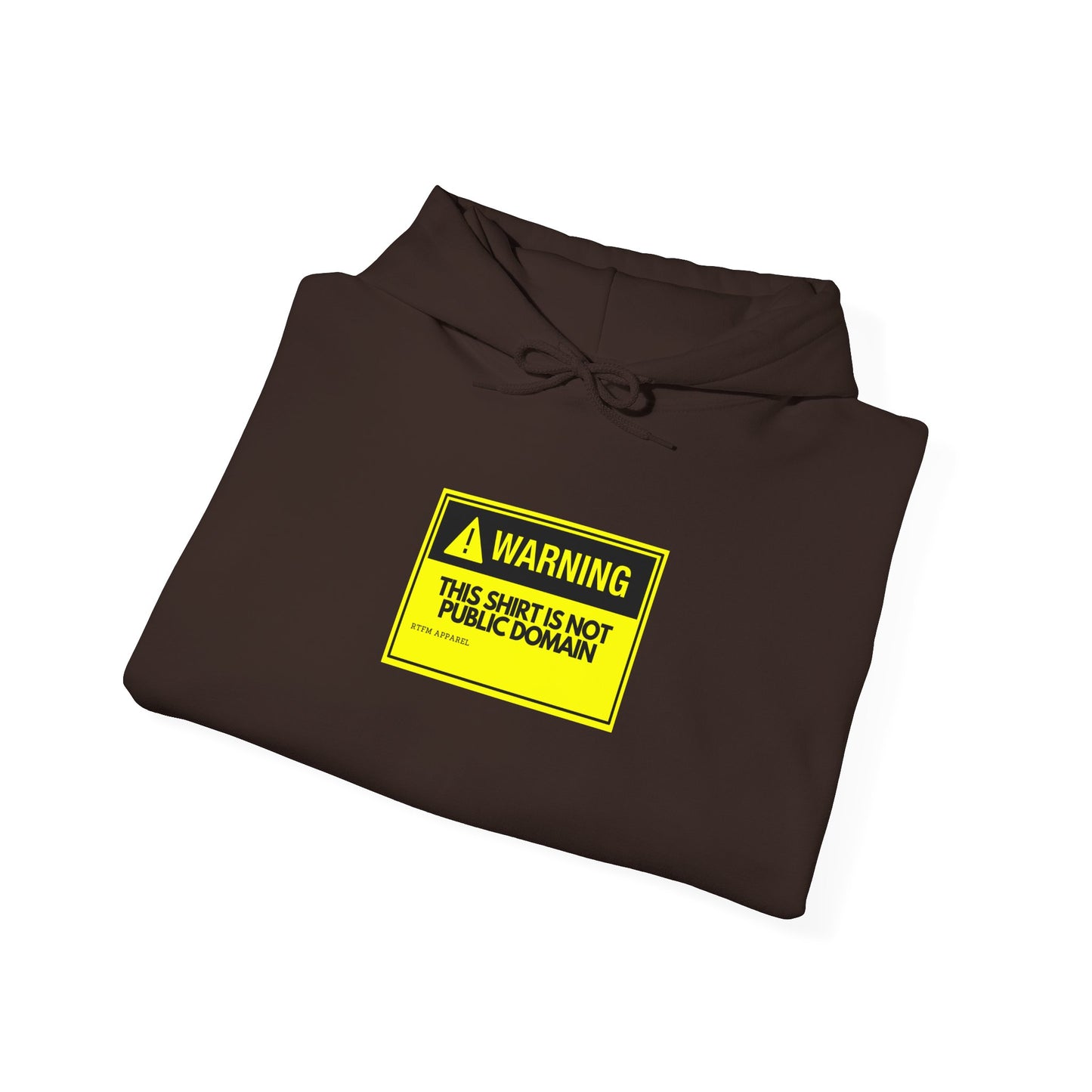 Warning This Hoodie Is Not Public Domain Funny Sysadmin IT Tech Geek Gift