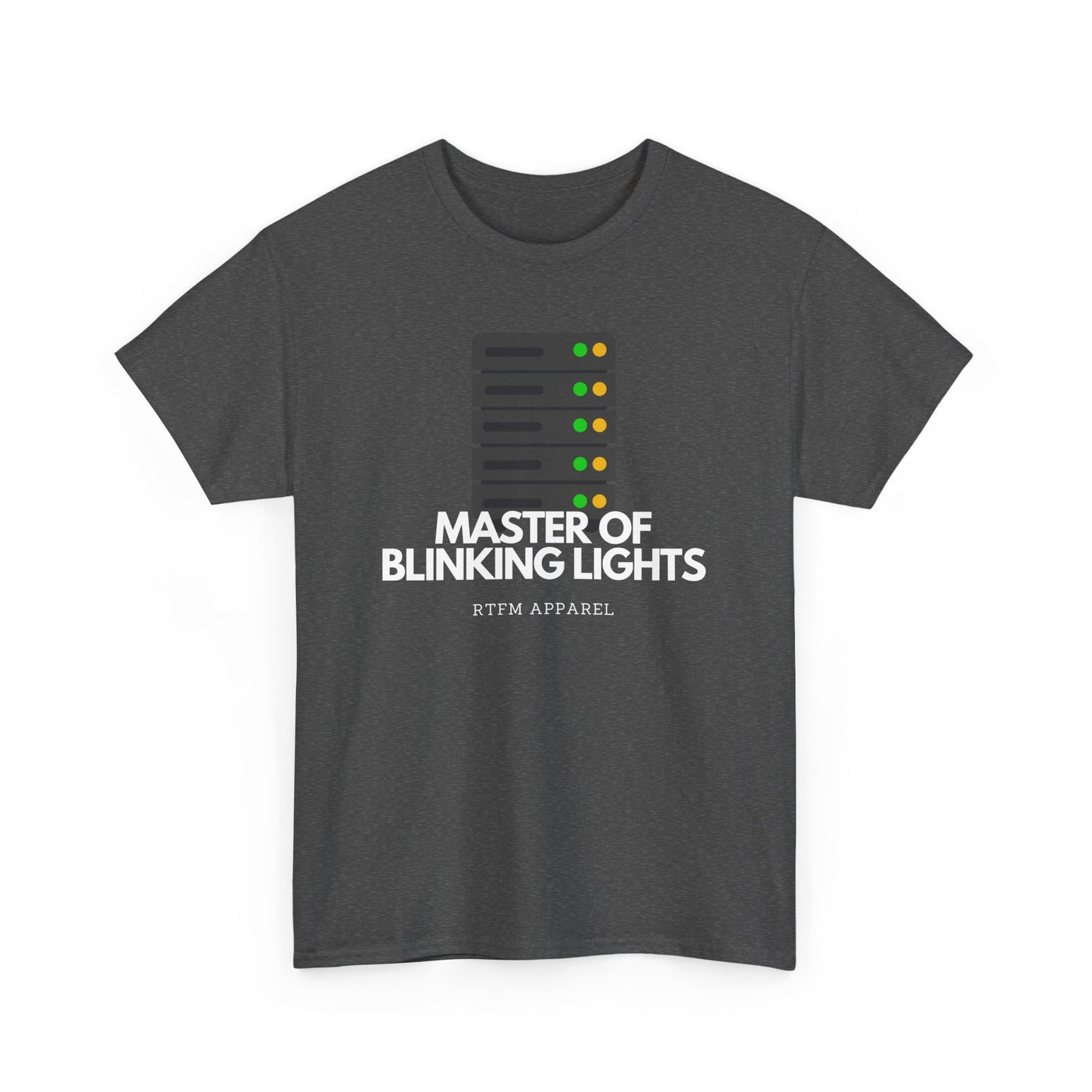 Master Of Blinking Lights - Sysadmin, IT, DevOps, Server Rack Funny