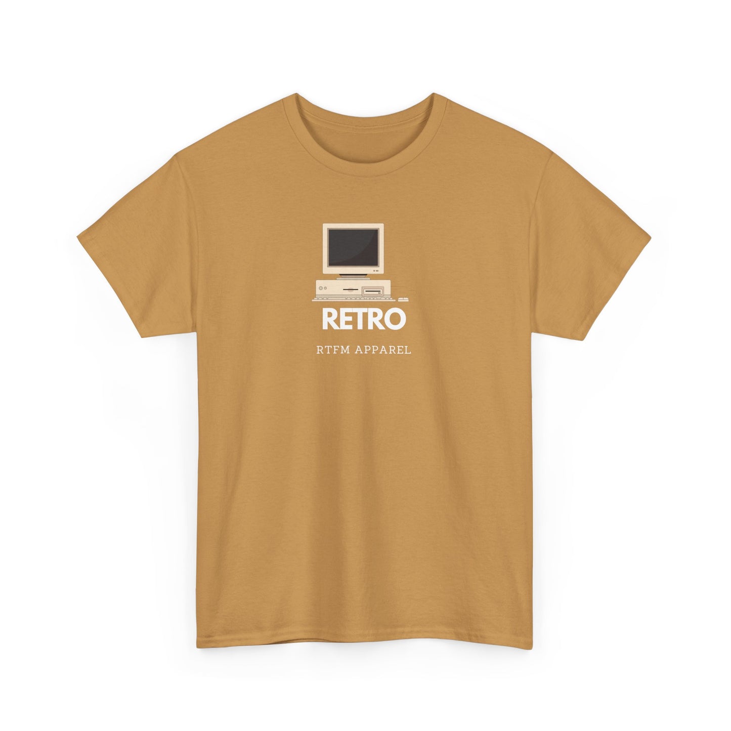 Retro RTFM Apparel - Vintage Computer Geek Humor Tshirt