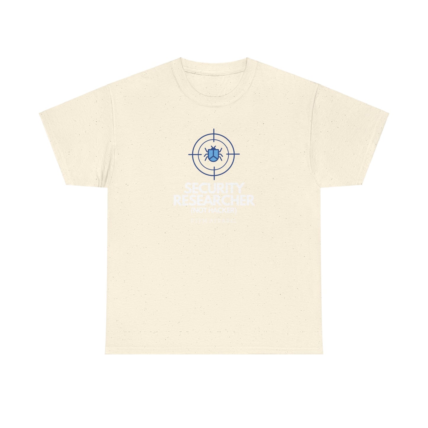 Security Researcher Not Hacker RTFM Apparel Funny Tech T-Shirt 2025